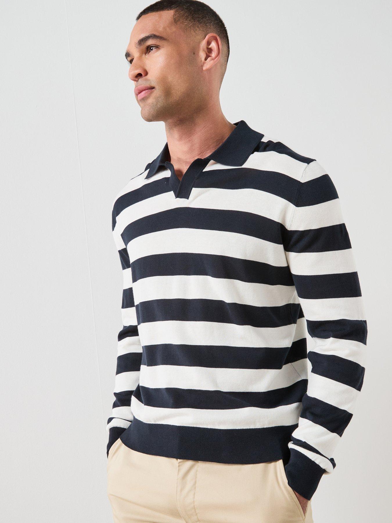 Mango Mango Claude Long Sleeve Polo Shirt