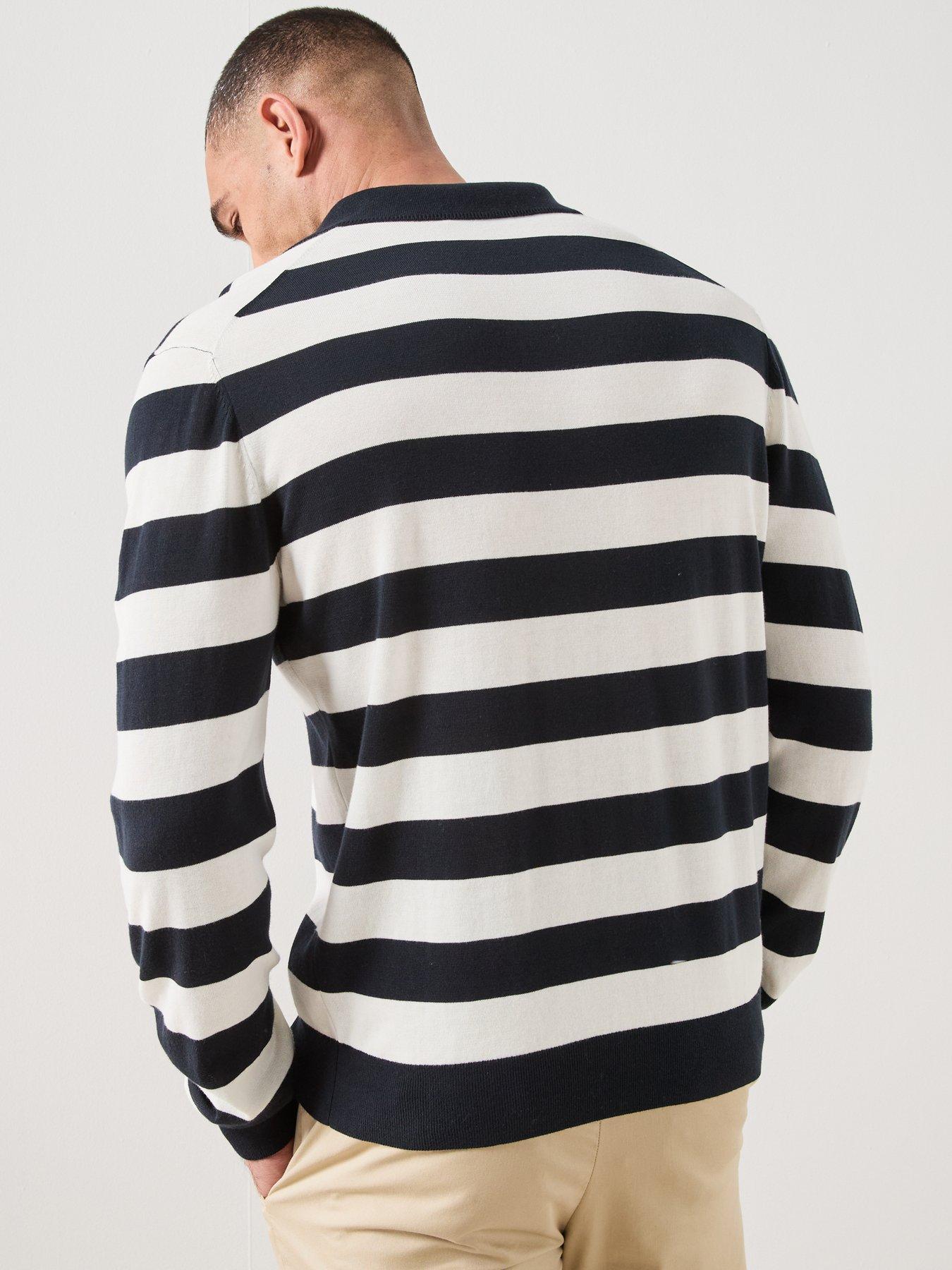 Image 2 of 6 of Mango Mango Claude Long Sleeve Polo Shirt