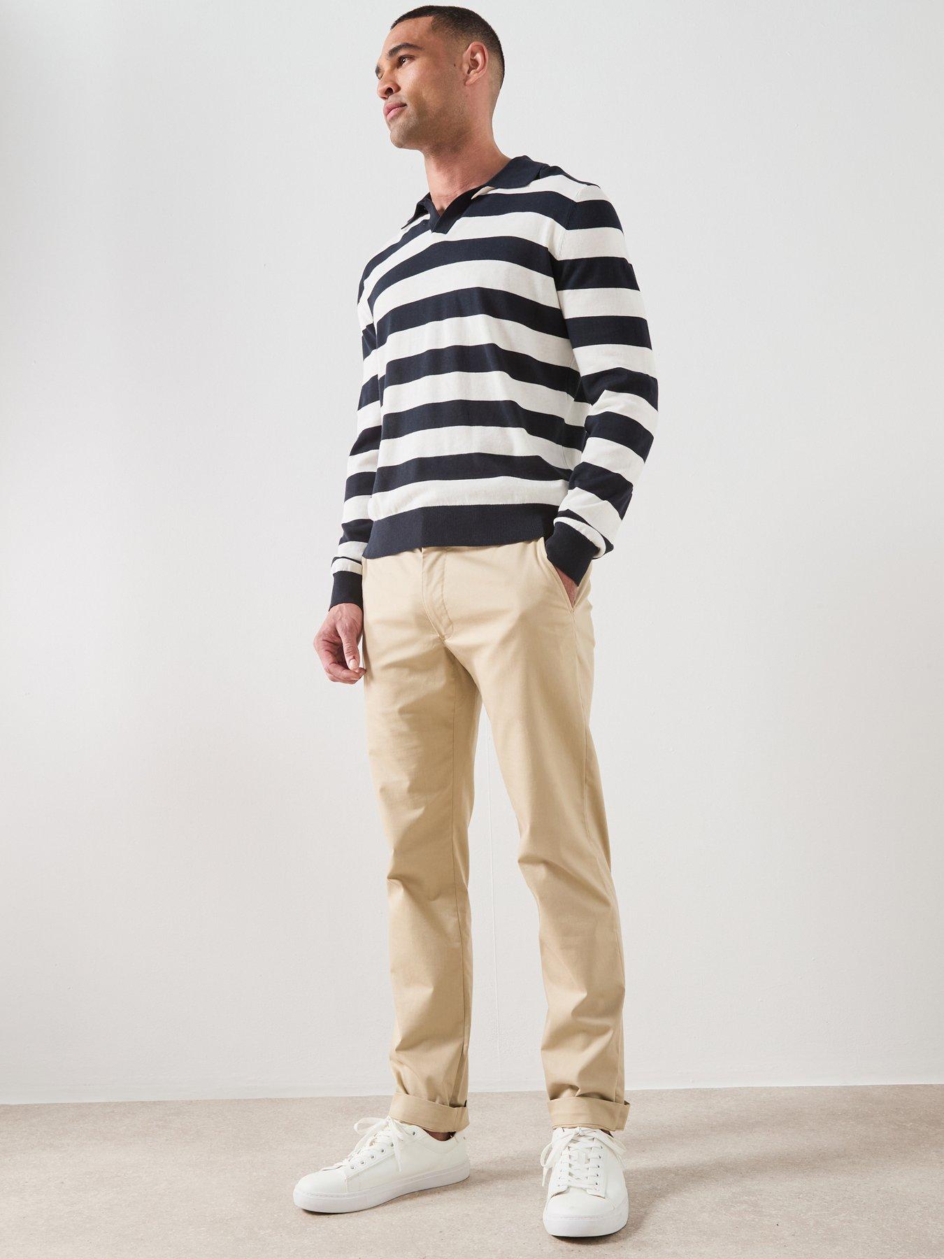 Image 3 of 6 of Mango Mango Claude Long Sleeve Polo Shirt