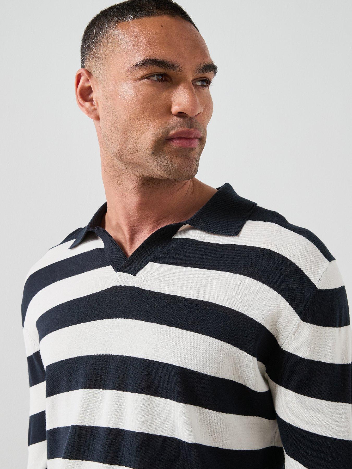 Image 5 of 6 of Mango Mango Claude Long Sleeve Polo Shirt