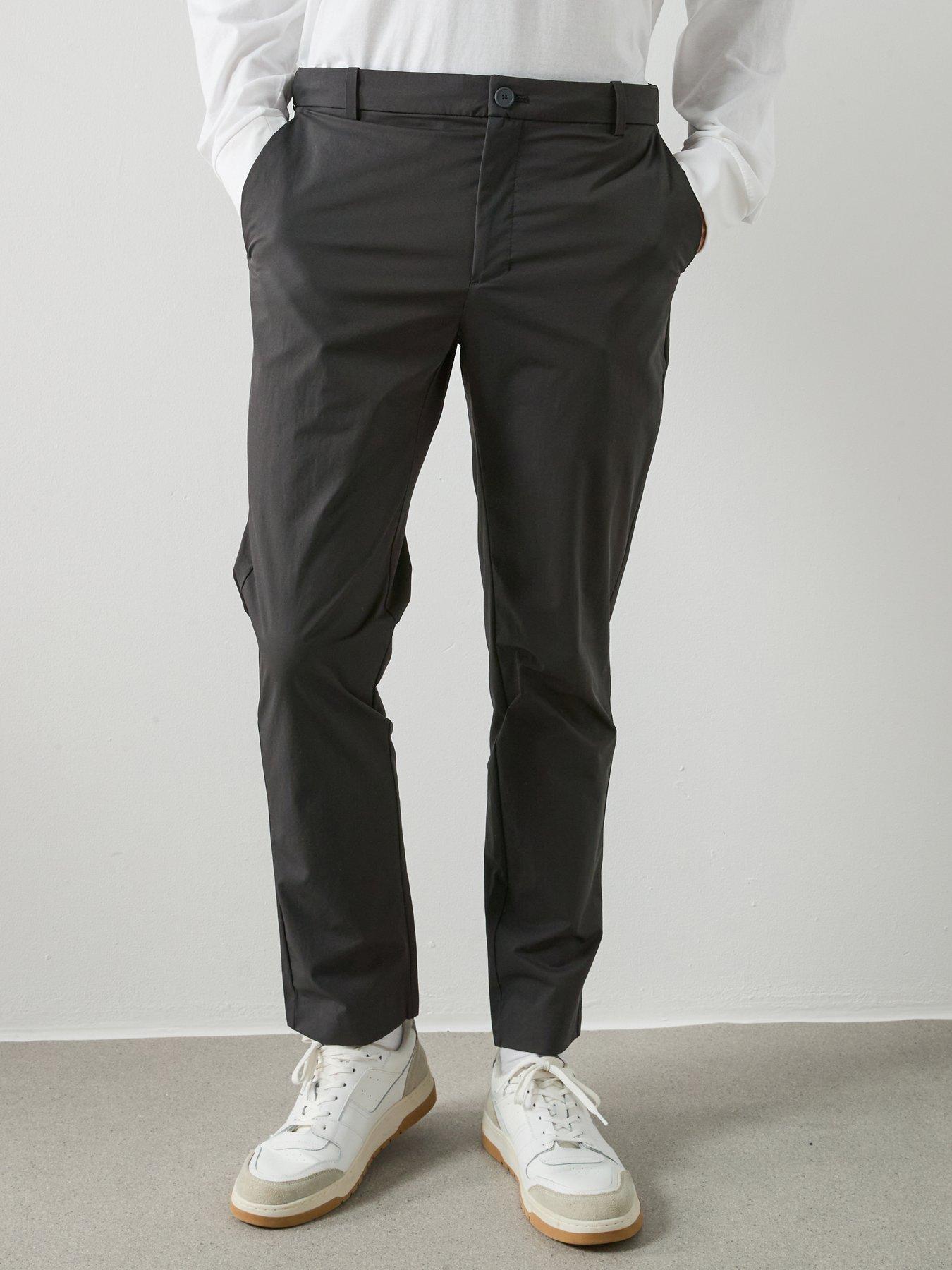 Image 1 of 6 of Mango Performance Due Trousers - Black