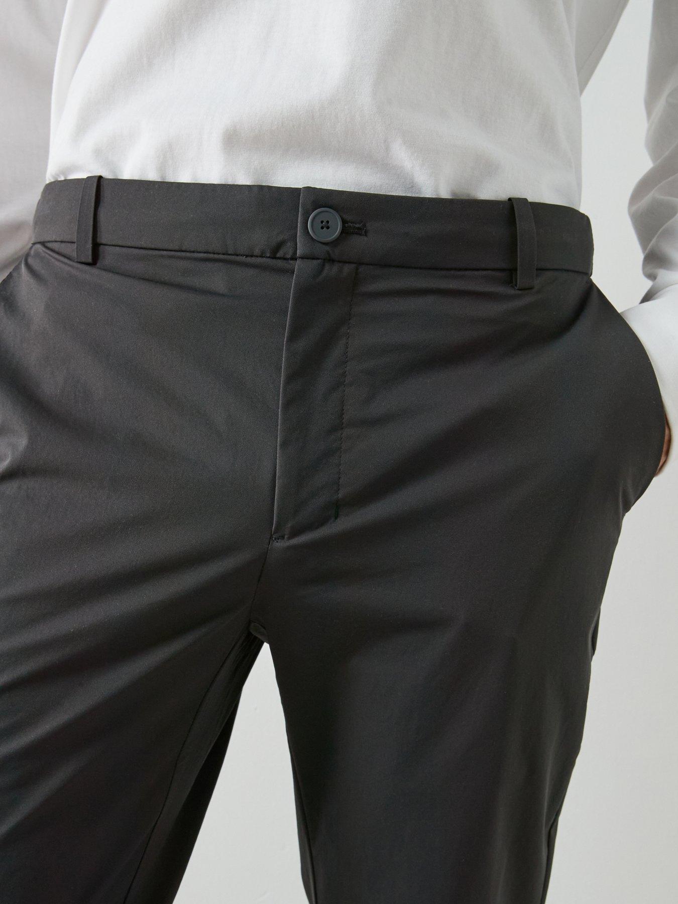 Image 4 of 6 of Mango Performance Due Trousers - Black