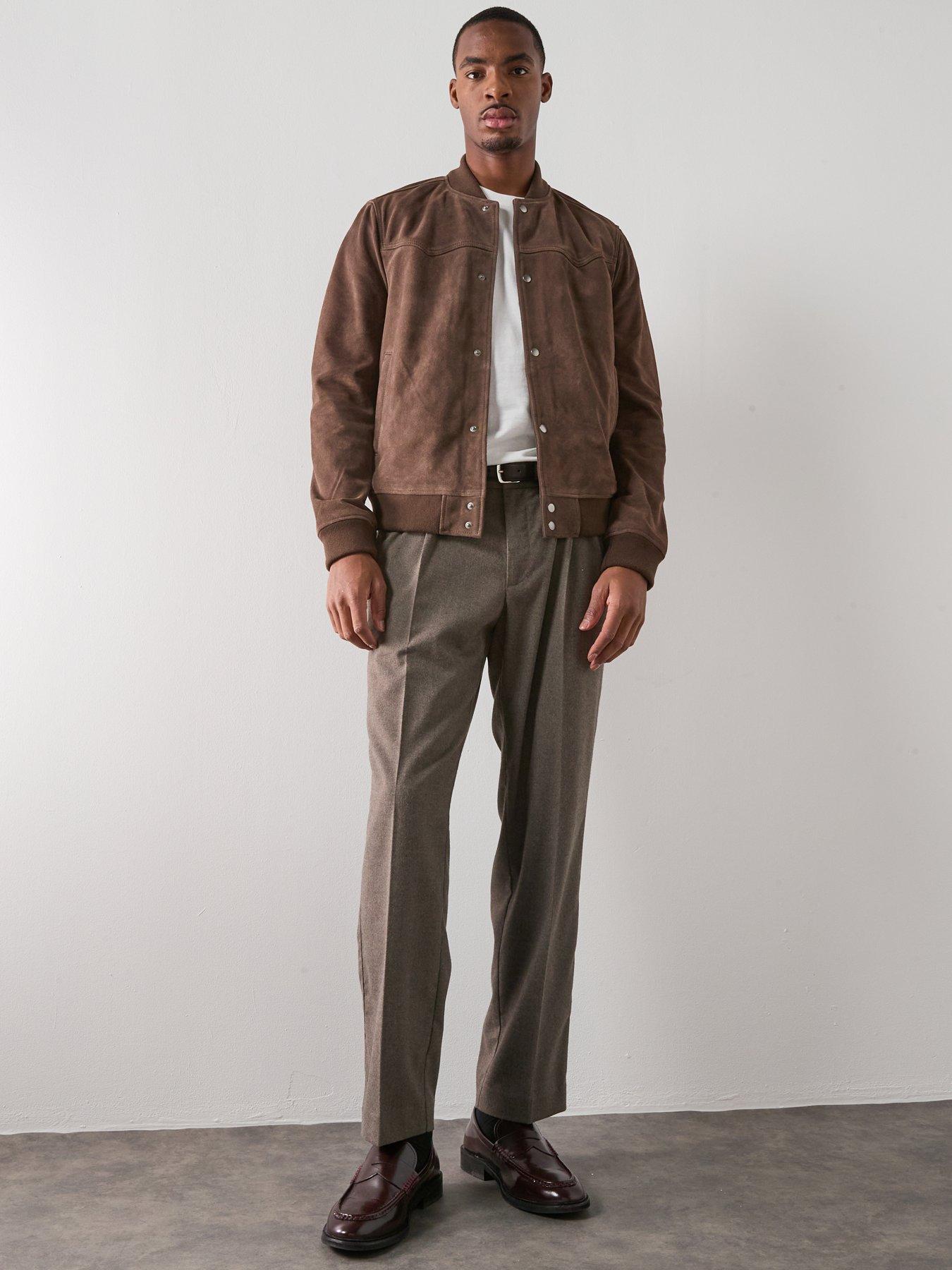 allsaints-stafford-bomber-jacket-browndetail