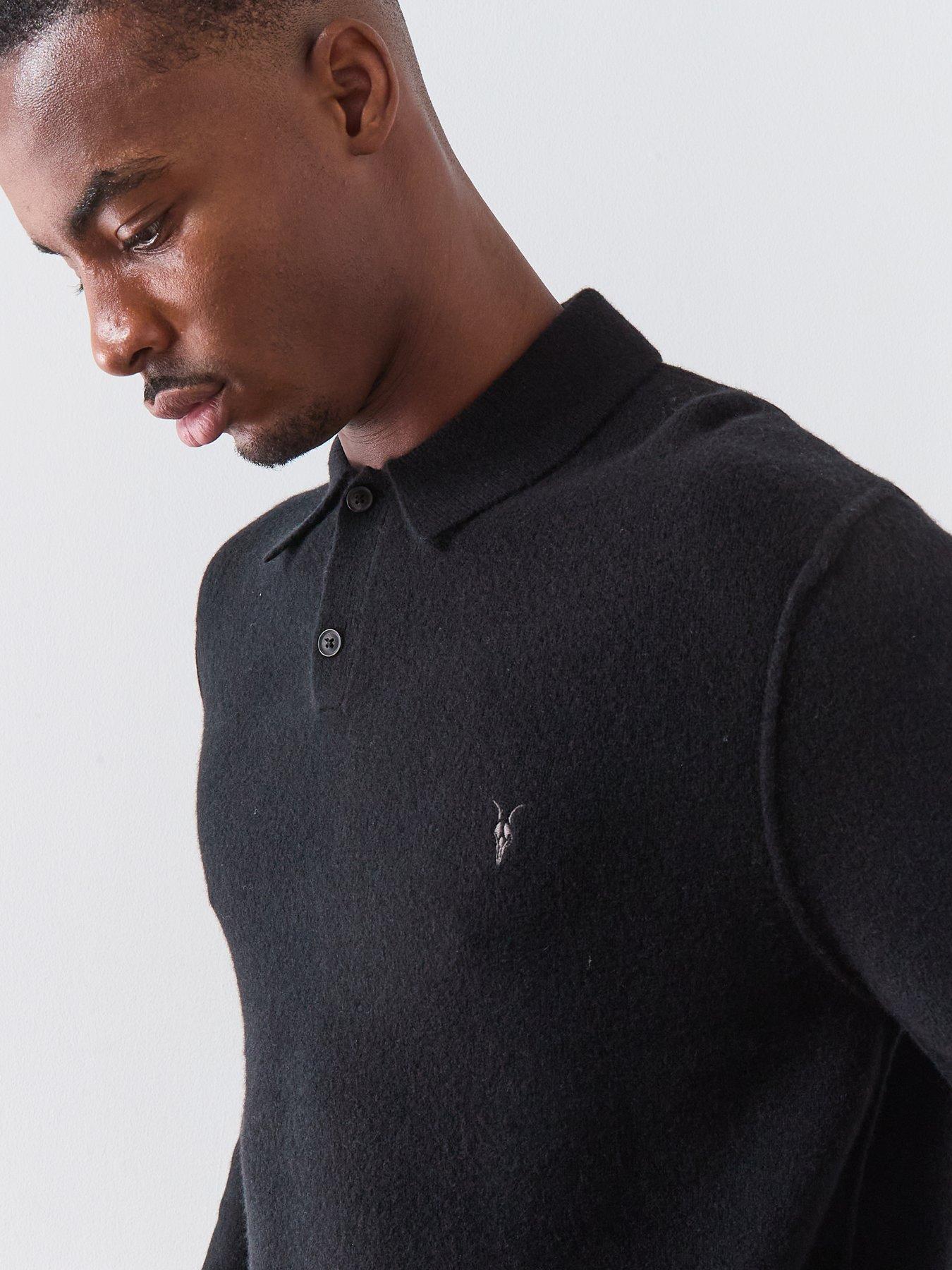 allsaints-statten-long-sleeve-knitted-polo-top-blackoutfit