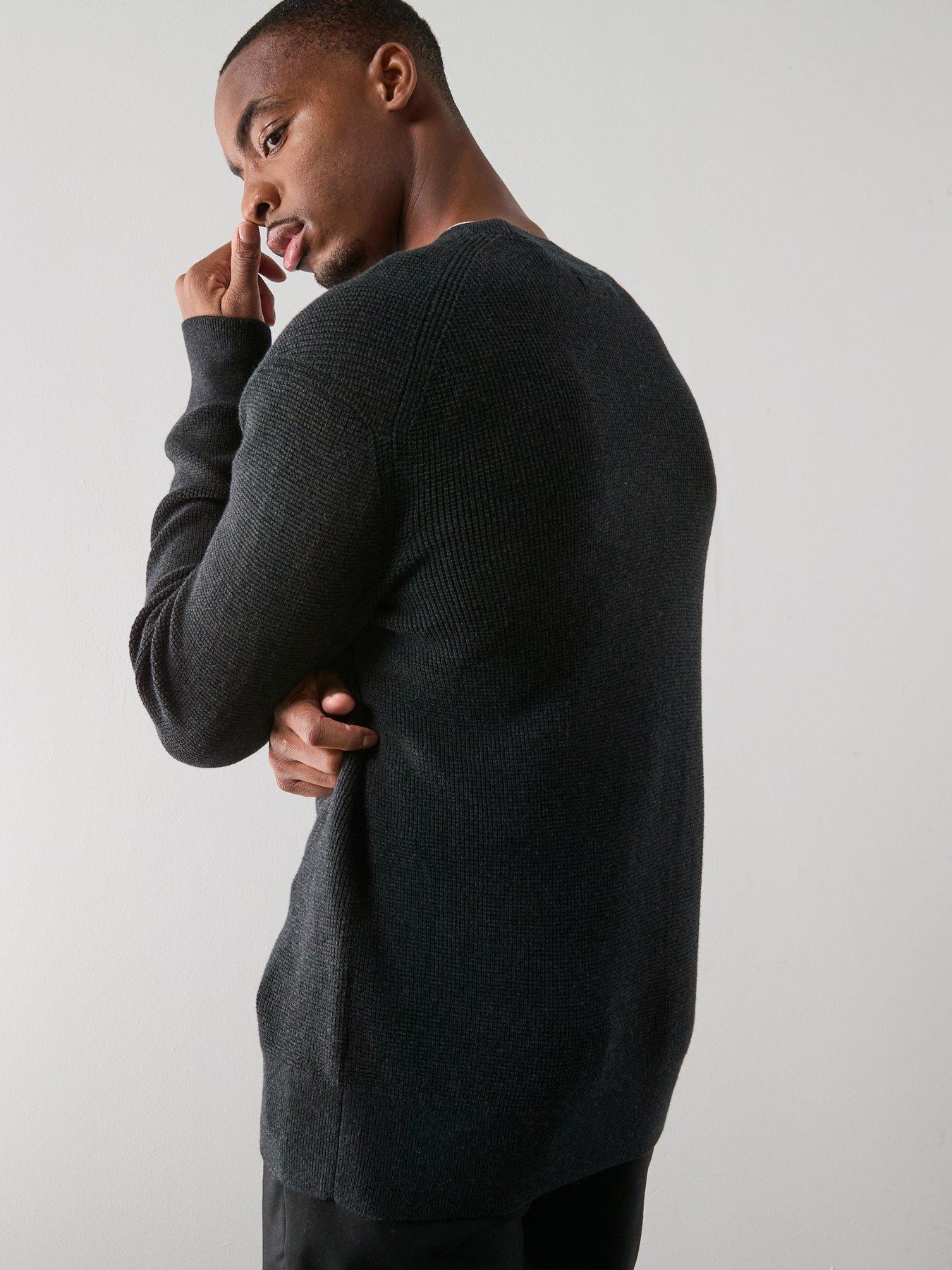 Image 2 of 5 of AllSaints Aspen Crew - Black