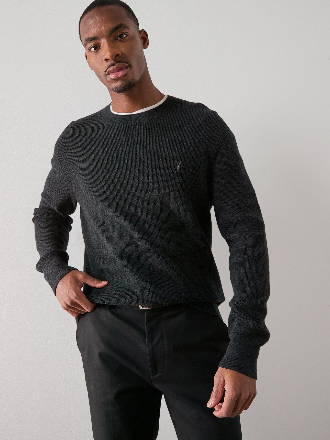 Image 5 of 5 of AllSaints Aspen Crew - Black