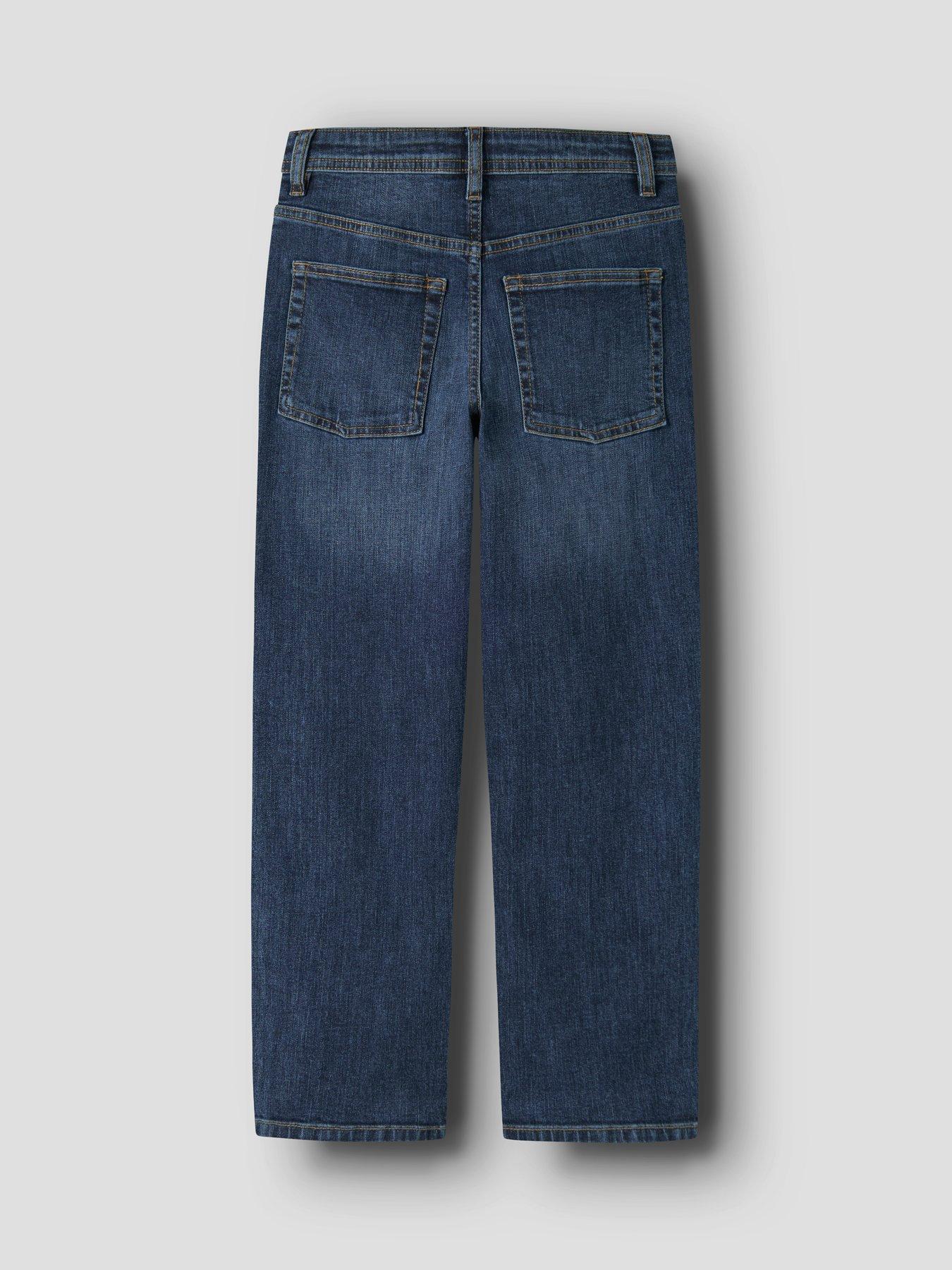 Image 5 of 7 of Name It Boys Ryan Loose Fit Jeans - Dark Blue