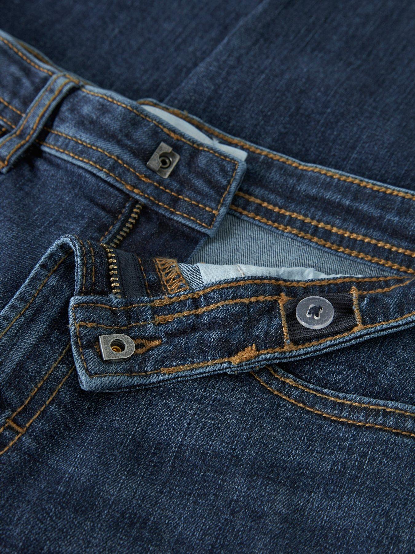 Image 6 of 7 of Name It Boys Ryan Loose Fit Jeans - Dark Blue