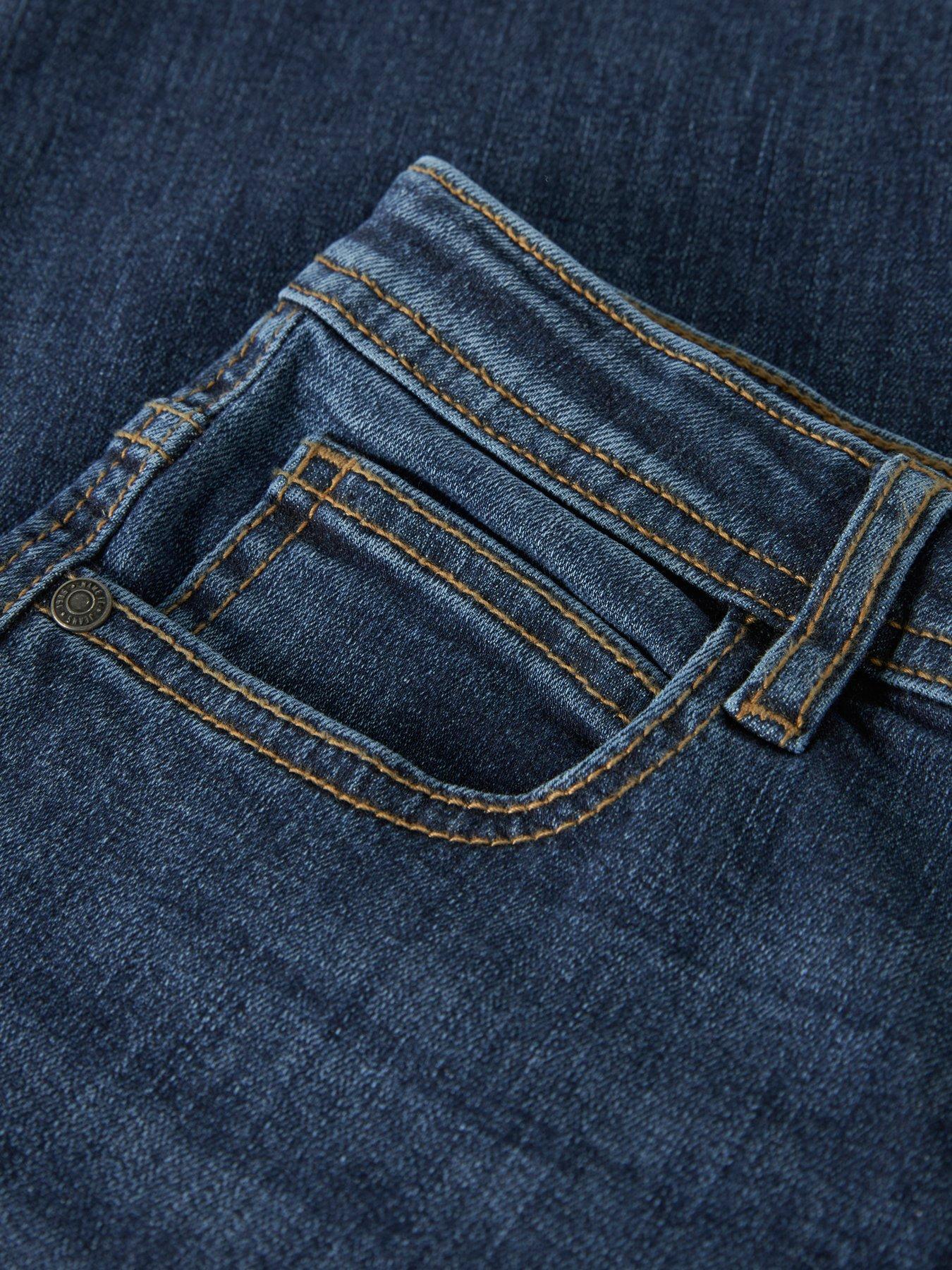 Image 7 of 7 of Name It Boys Ryan Loose Fit Jeans - Dark Blue