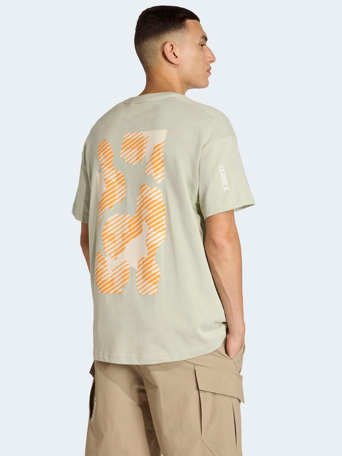 Image 1 of 5 of adidas Terrex Mens Mountain T-Shirt - Green