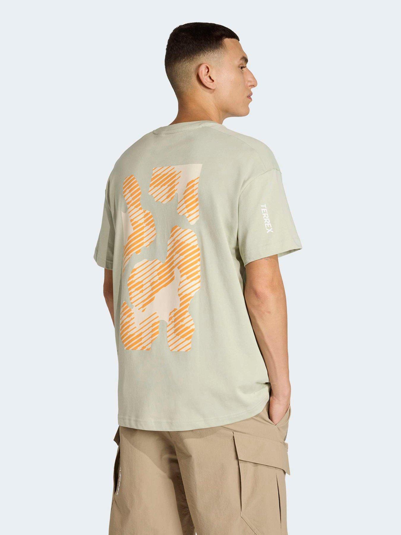 Image 2 of 5 of adidas Terrex Mens Mountain T-Shirt - Green