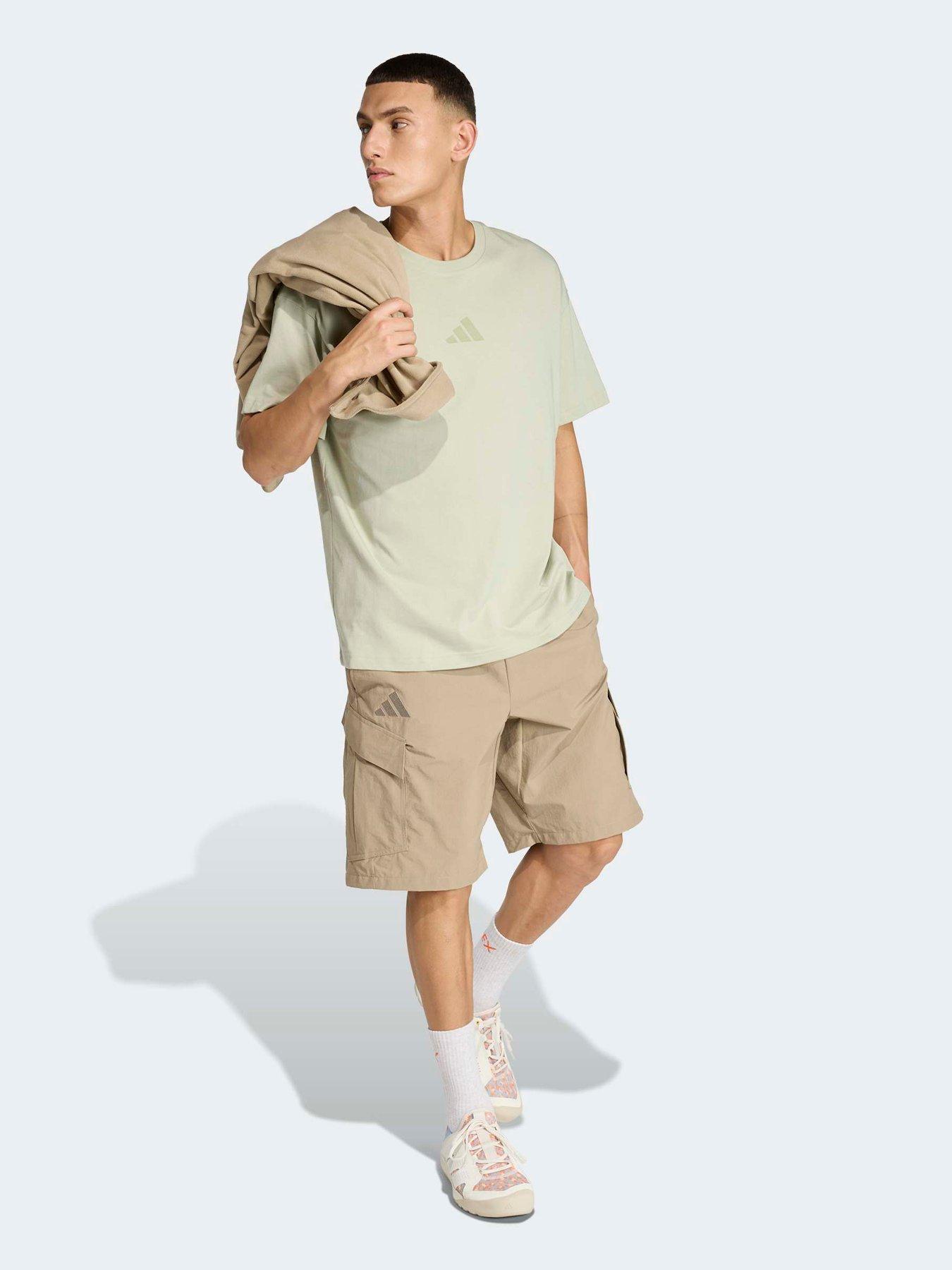 Image 3 of 5 of adidas Terrex Mens Mountain T-Shirt - Green