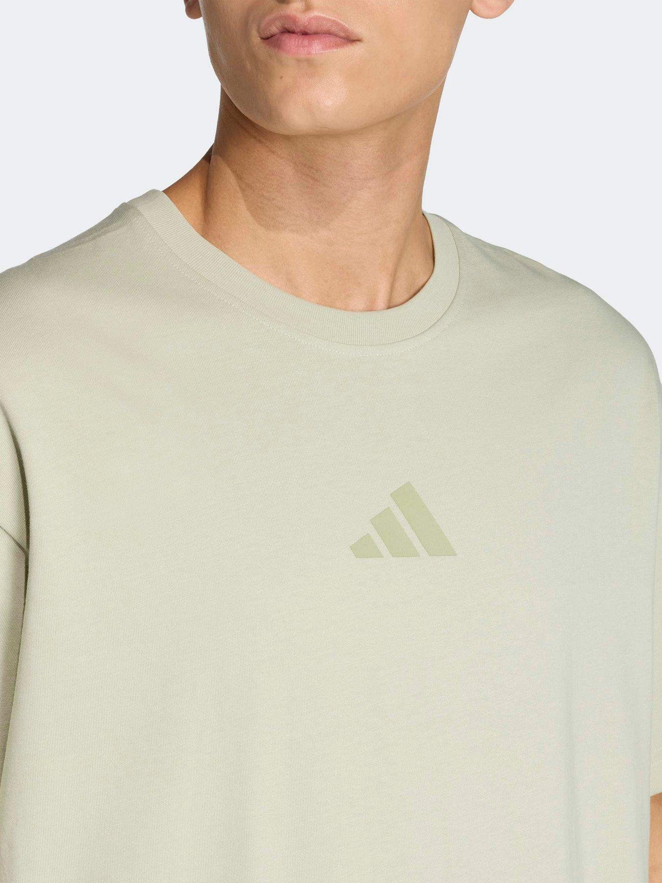 Image 4 of 5 of adidas Terrex Mens Mountain T-Shirt - Green