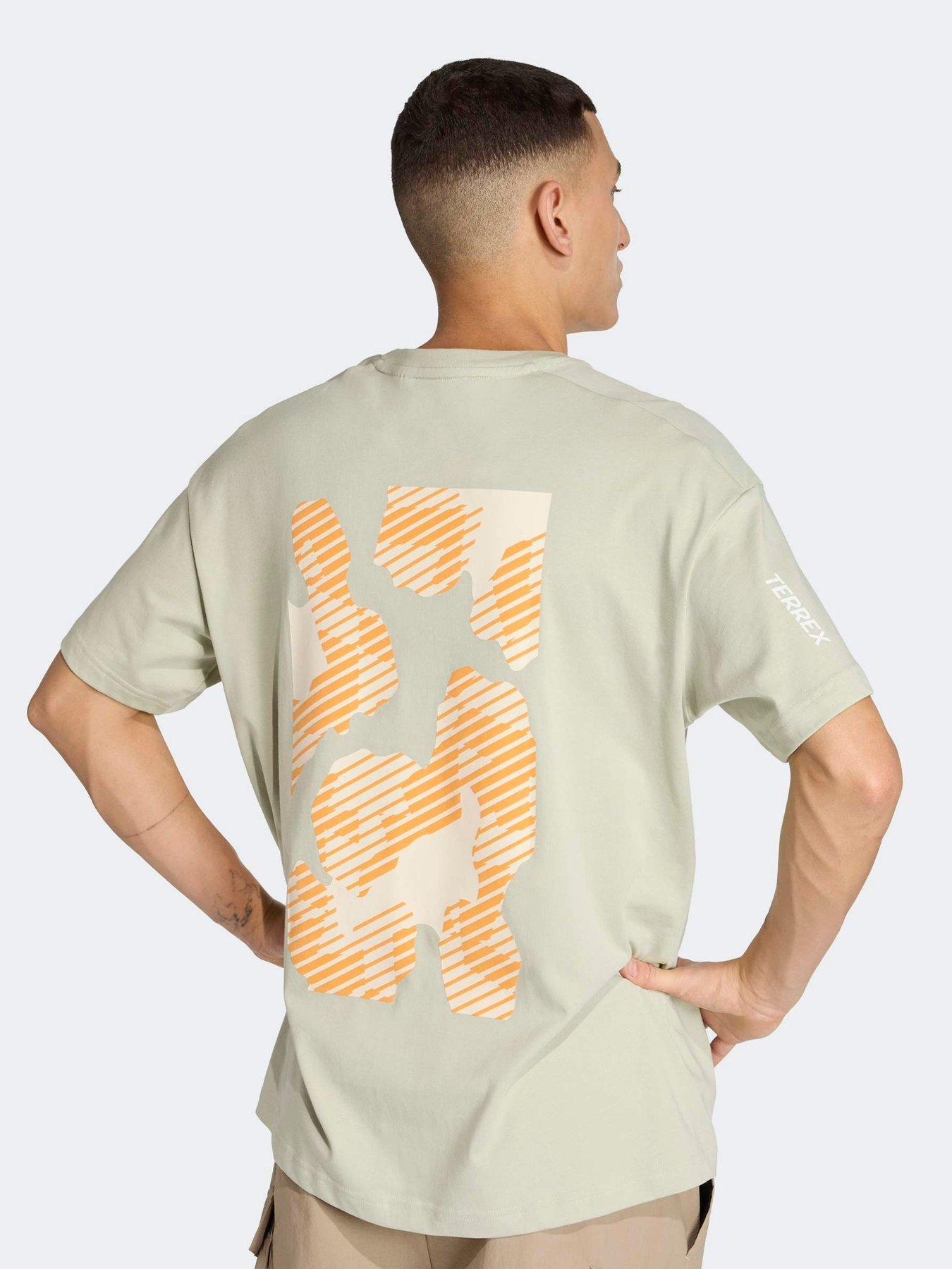 Image 5 of 5 of adidas Terrex Mens Mountain T-Shirt - Green