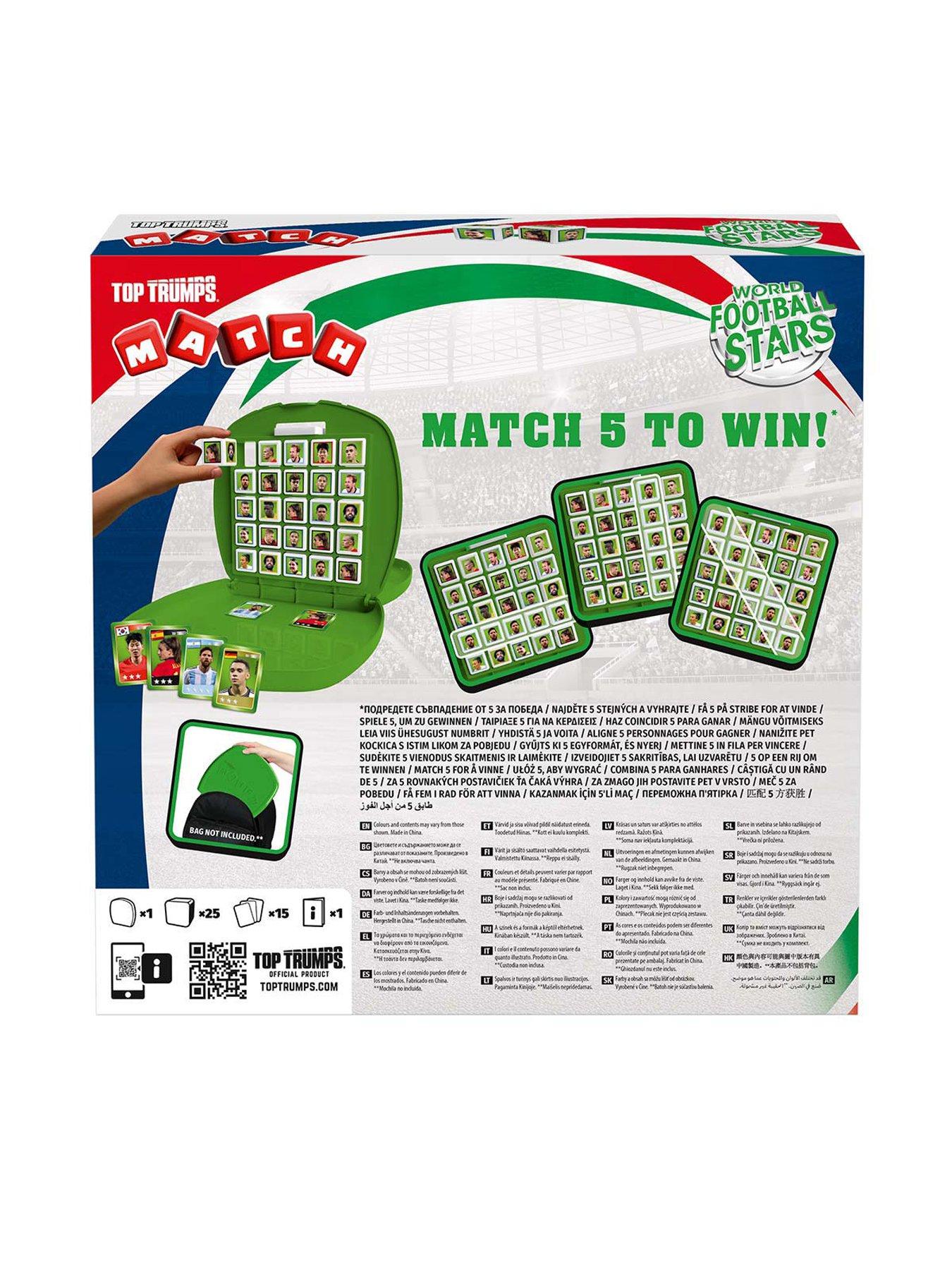 Image 6 of 7 of World Football Stars Top Trumps Match - refreshed packaging