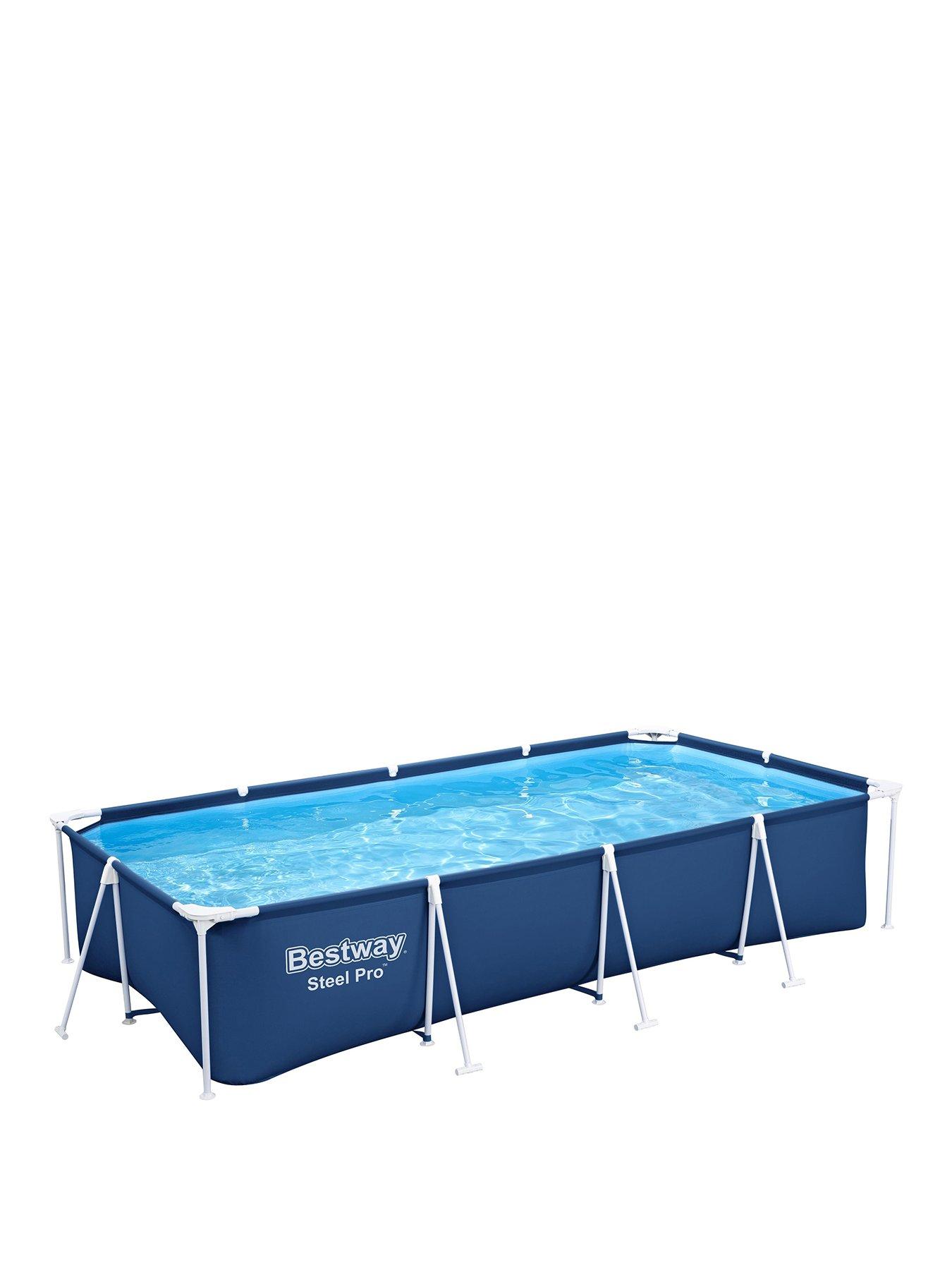Bestway 13'1" x 6'11" x 32" Steel Pro Pool