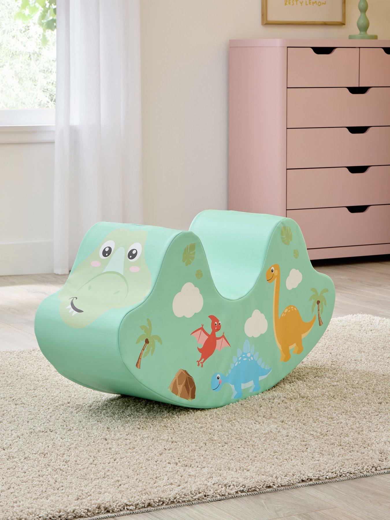 Image 1 of 7 of Soft Steps Soft Play Dino Rocker