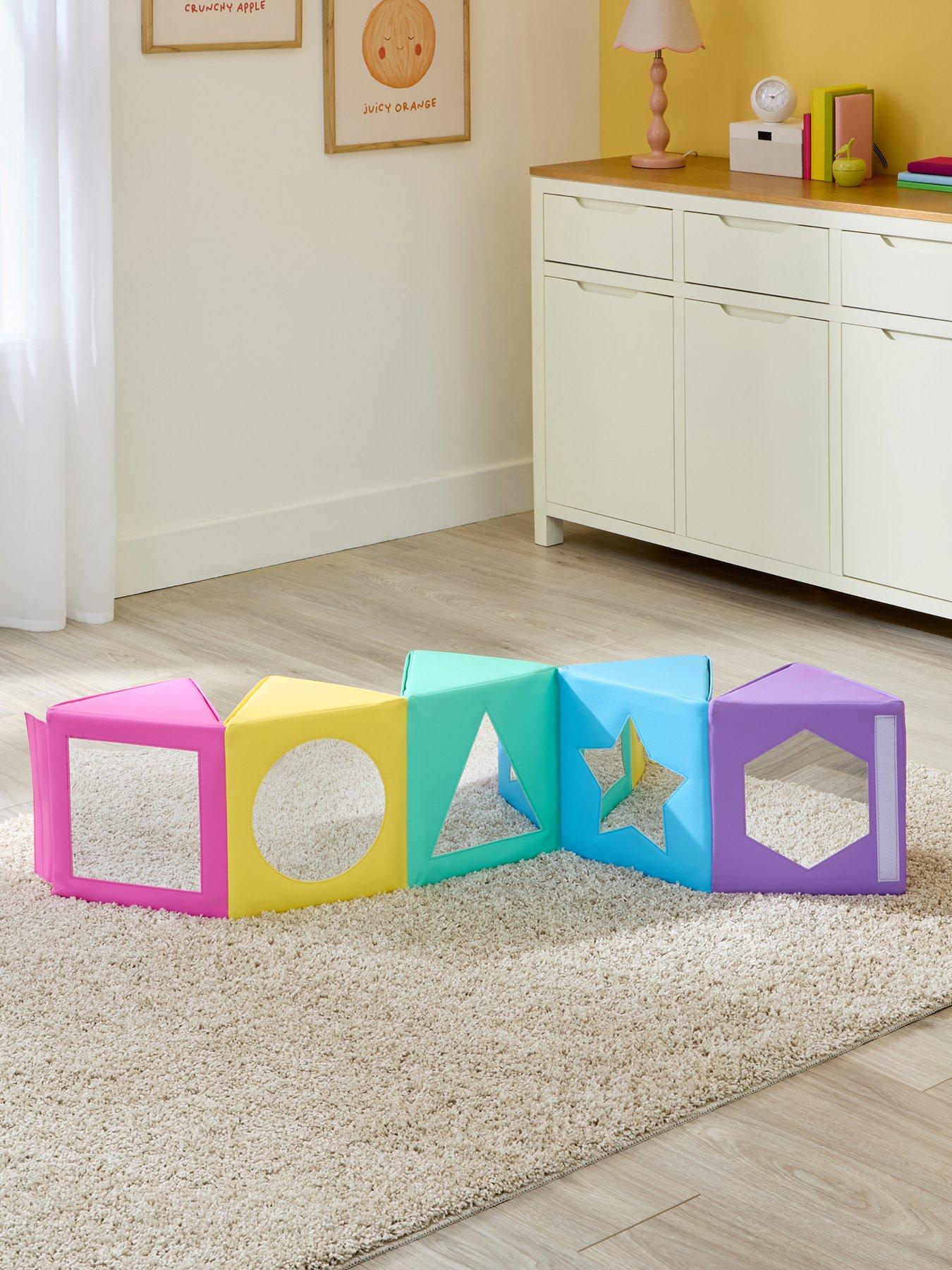 Image 1 of 7 of Soft Steps Soft Steps Soft Play Mirror Pentagon