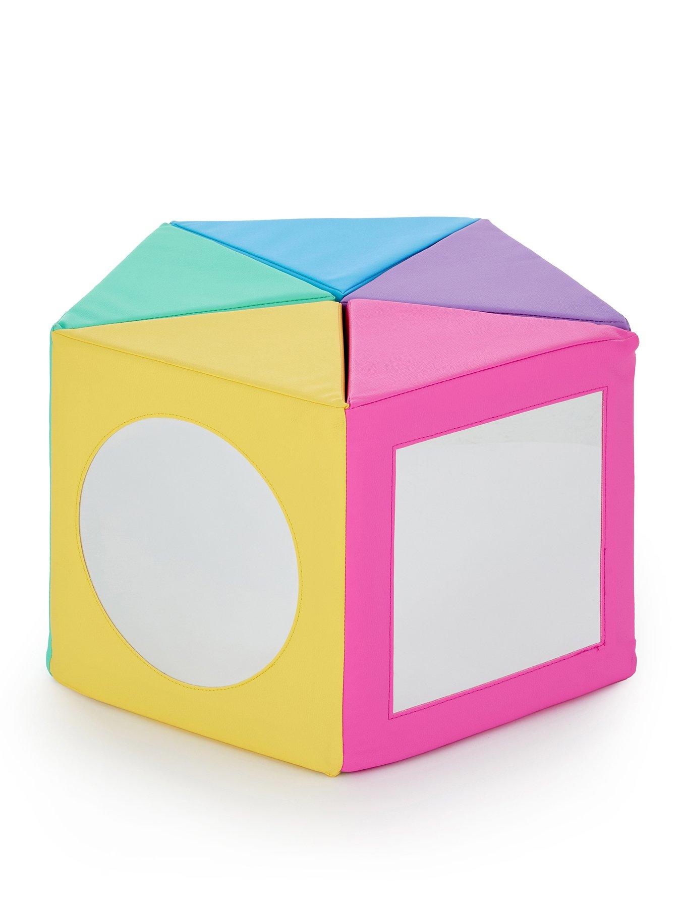 Image 2 of 7 of Soft Steps Soft Steps Soft Play Mirror Pentagon