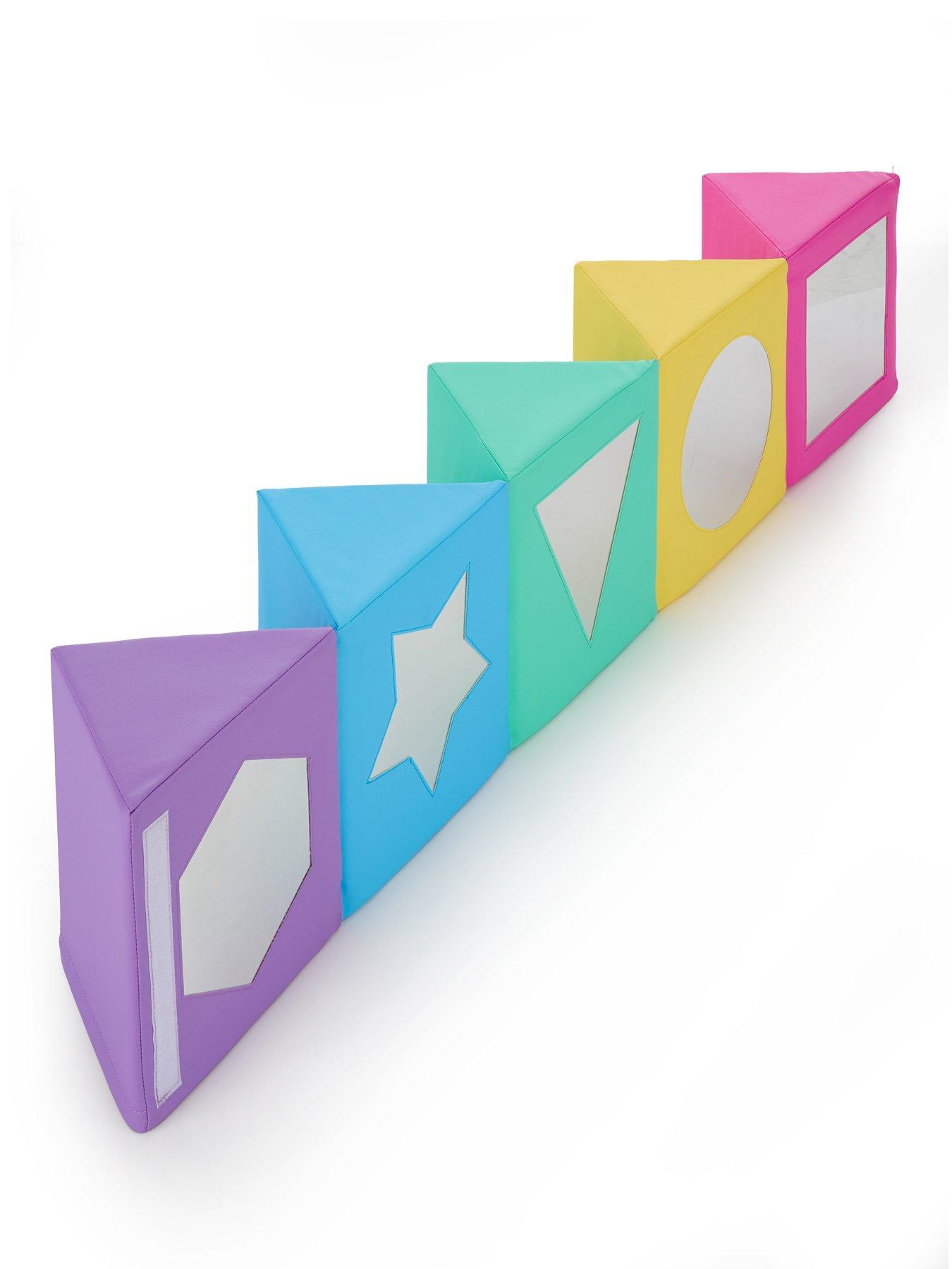 Image 7 of 7 of Soft Steps Soft Steps Soft Play Mirror Pentagon