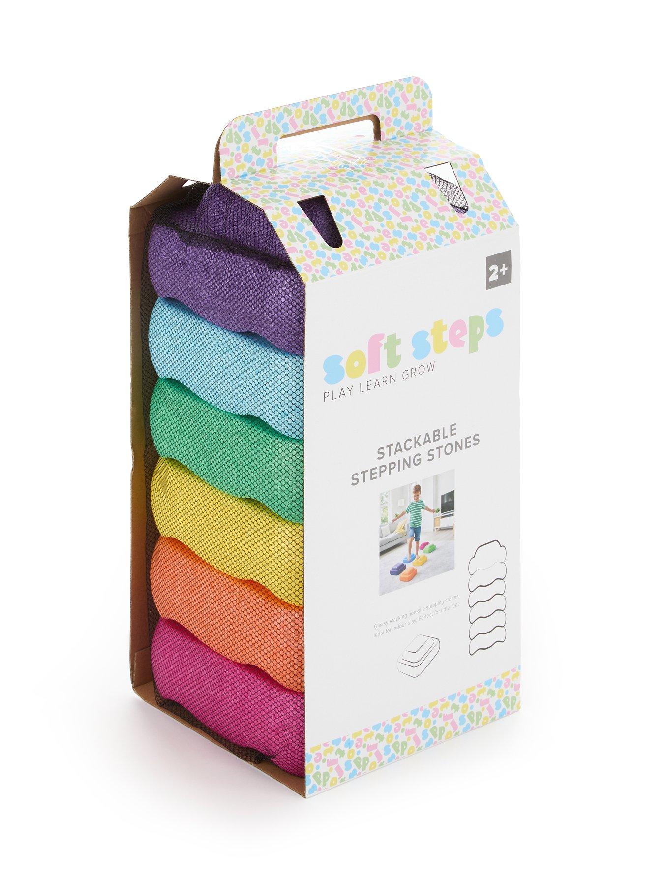 Image 3 of 7 of Soft Steps Soft Steps Stackable Stepping Stones (6 pack)