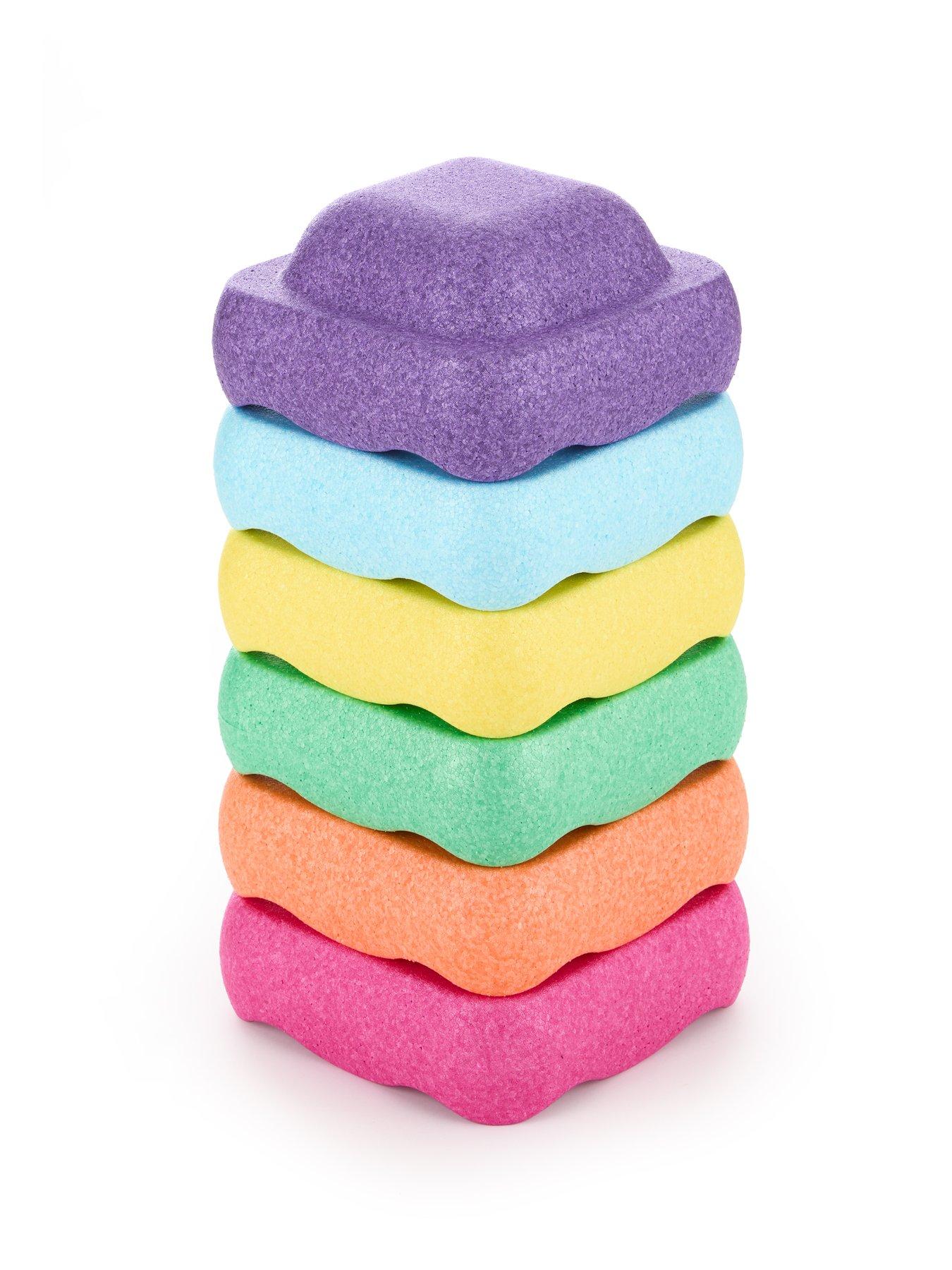 Image 4 of 7 of Soft Steps Soft Steps Stackable Stepping Stones (6 pack)