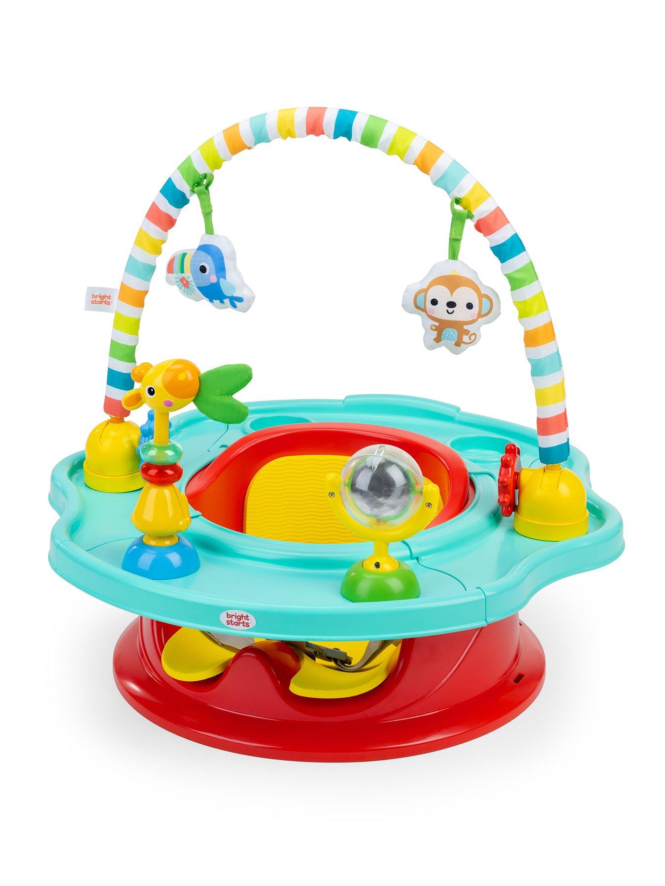 Image 1 of 8 of Bright Starts Bright Starts SuperSeat Playful Paradise 3-in-1 Seat