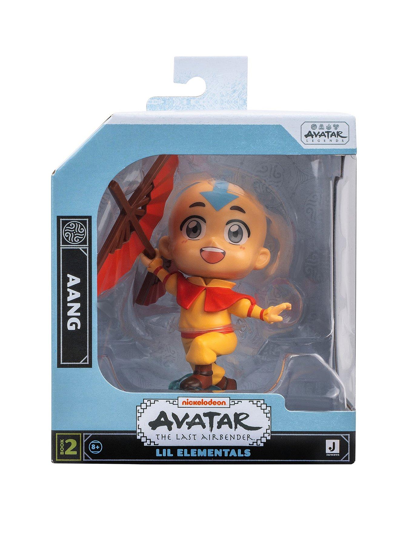 Avatar The Last Airbender Aang – 4-Inch Mini Figure in Kawaii Style with Display Base