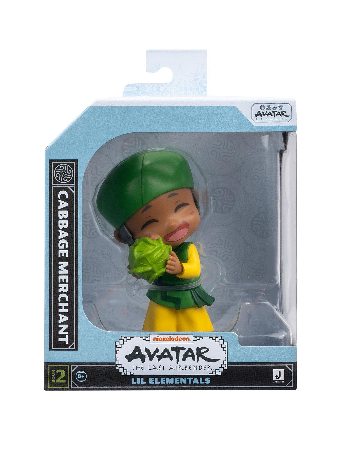 Avatar Avatar: The Last Airbender Cai - 4-Inch Mini Figure in Kawaii Style in Dynamic Pose with Display Base