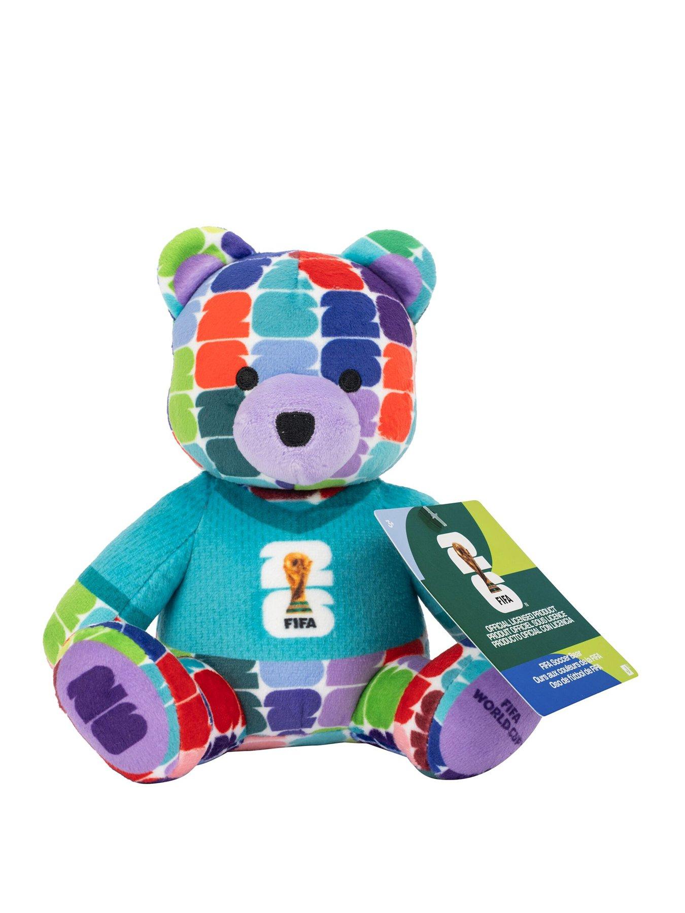 Image 2 of 6 of FIFA JPFI -&nbsp;6"&nbsp;Soccer Bear 4pc PDQ