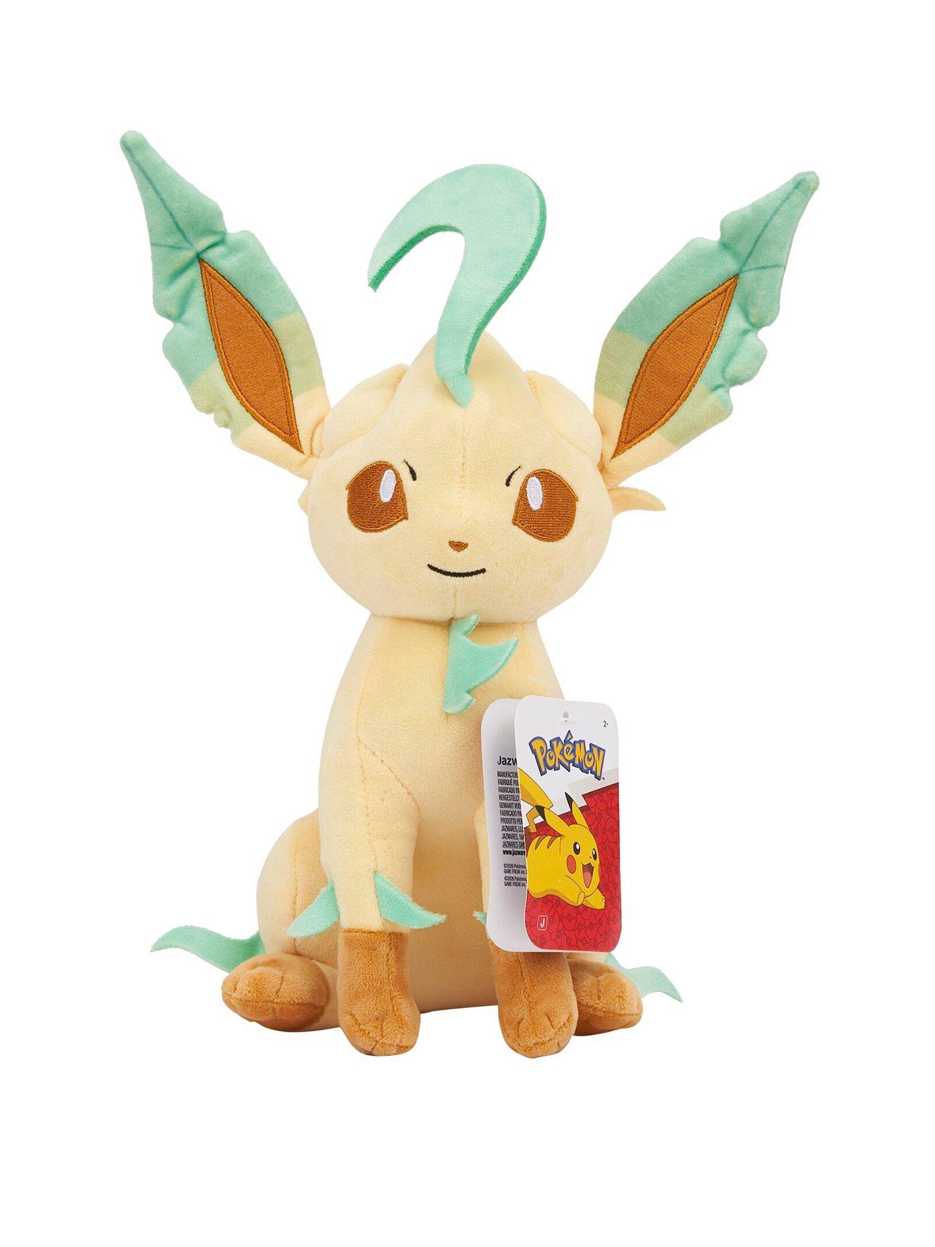 Pokemon Pokemon Leafeon Plush - 8-Inch Soft Plush with Authentic Details