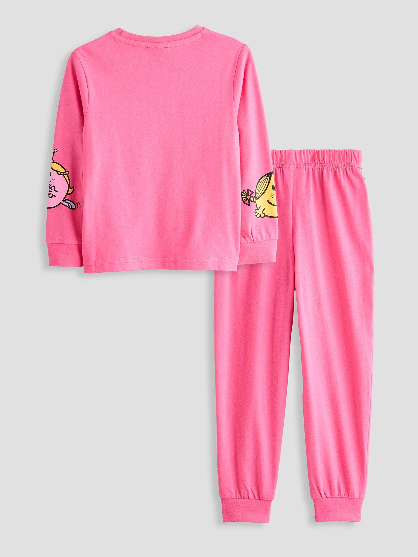 Image 2 of 6 of The Very Collection Little Miss Long Sleeve Pyjama Set - Pink