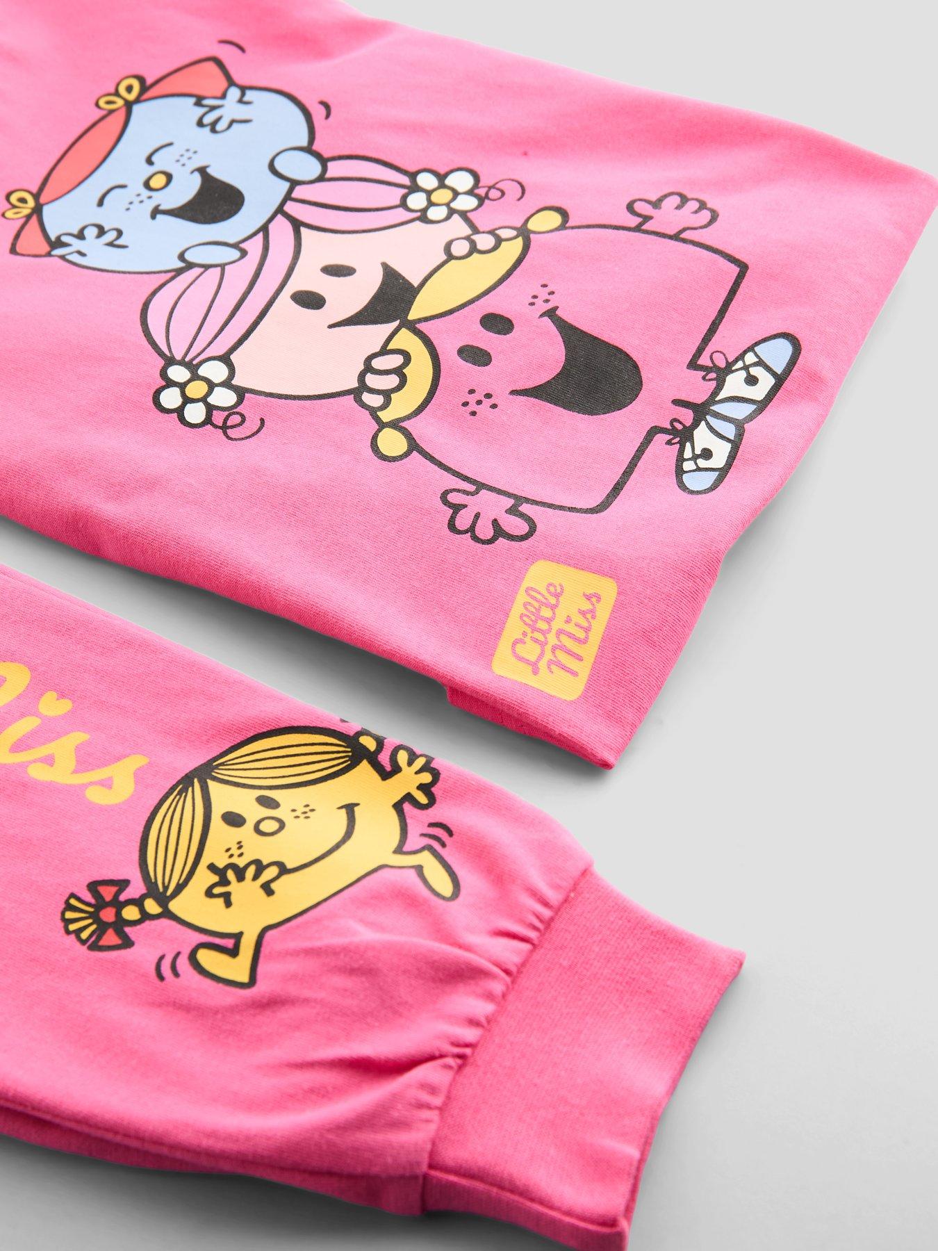 Image 4 of 6 of The Very Collection Little Miss Long Sleeve Pyjama Set - Pink