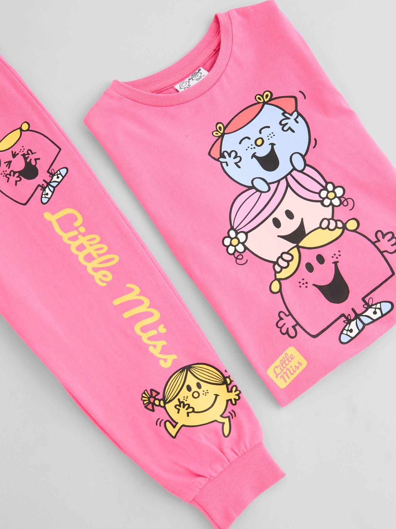 Image 5 of 6 of The Very Collection Little Miss Long Sleeve Pyjama Set - Pink