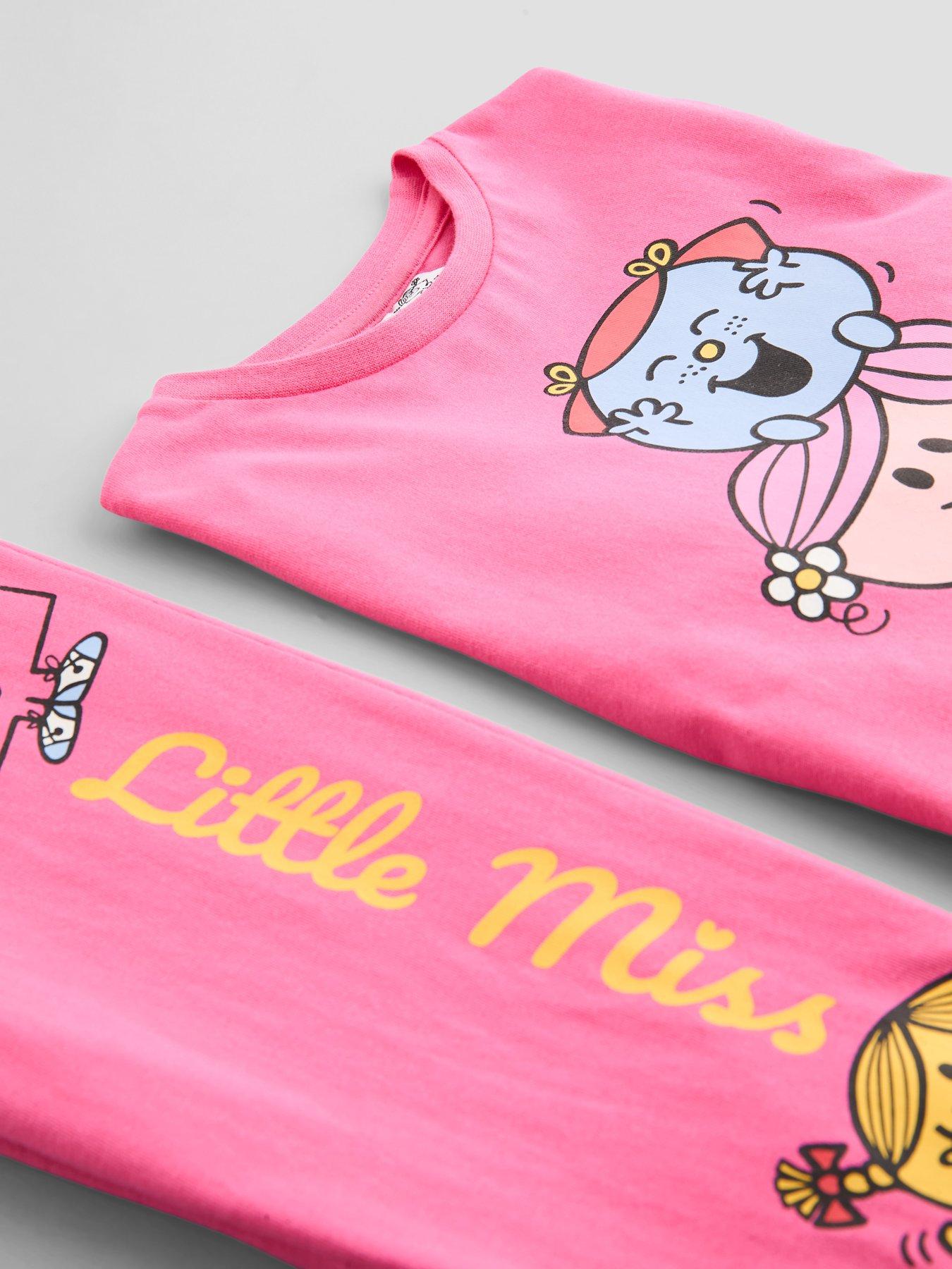 Image 6 of 6 of The Very Collection Little Miss Long Sleeve Pyjama Set - Pink