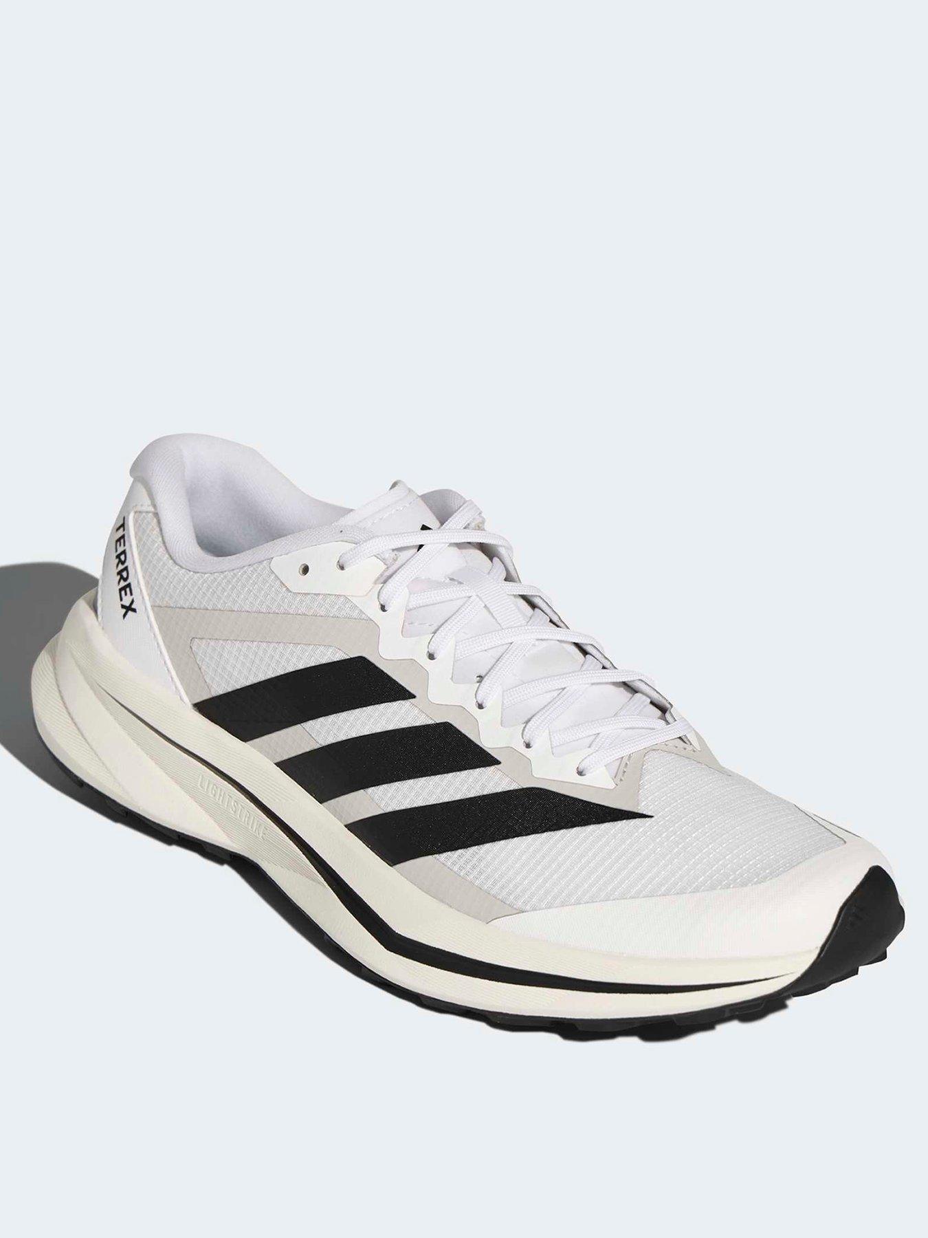 Image 2 of 7 of adidas Terrex Mens Trail Running Agravic Lt Trainers - White
