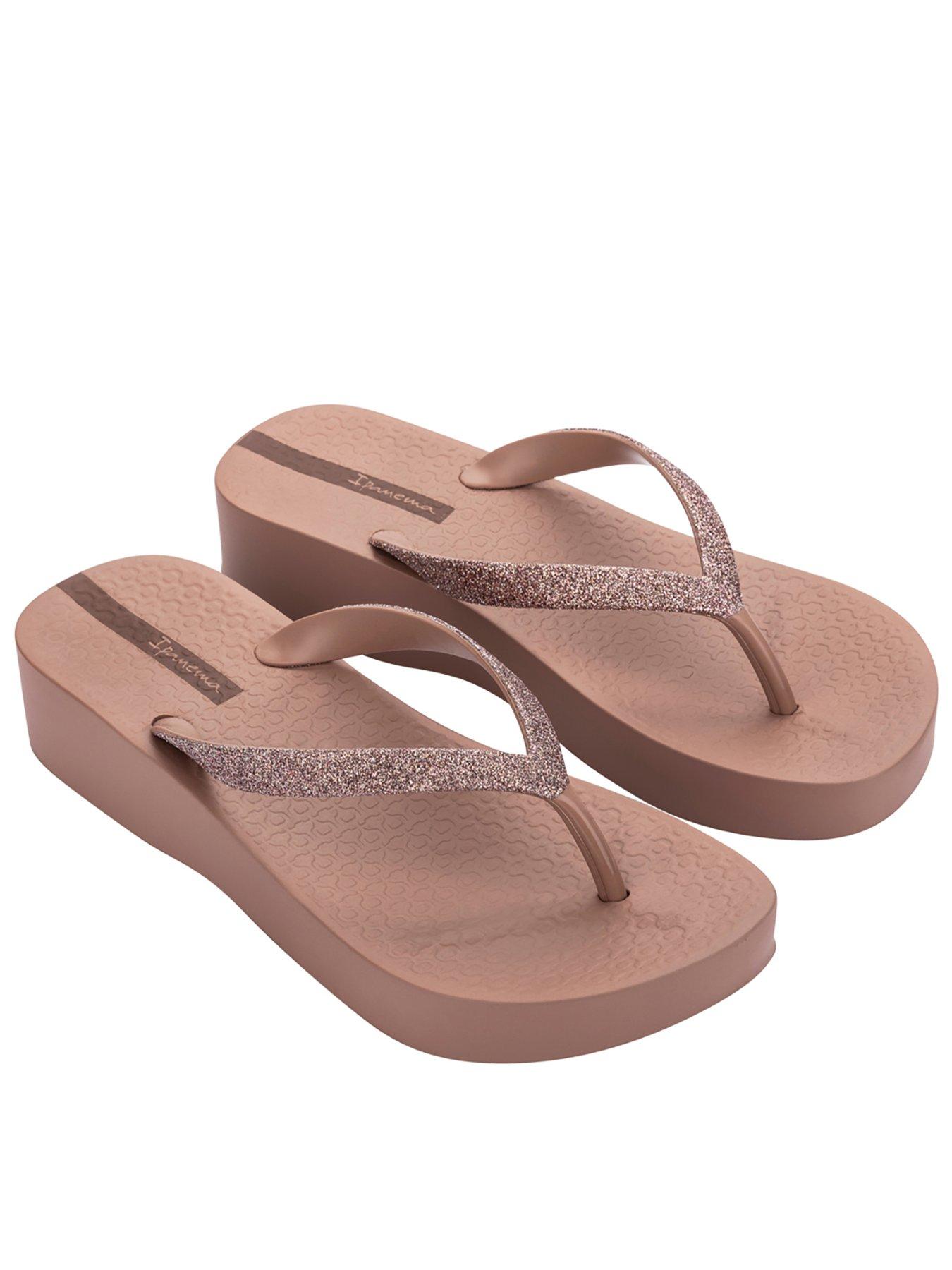 Ipanema Mesh Chic Platform Sandal - Brown