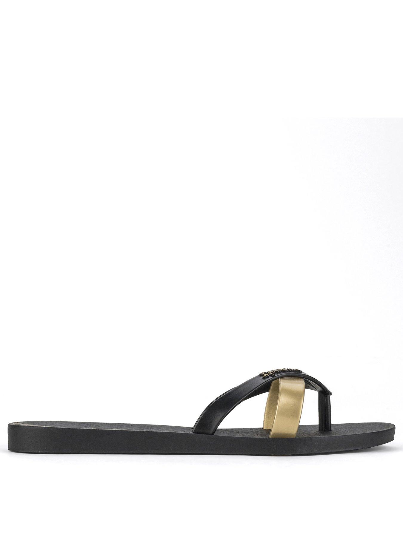 Image 2 of 5 of Ipanema Kirei Print Flip Flop - Black