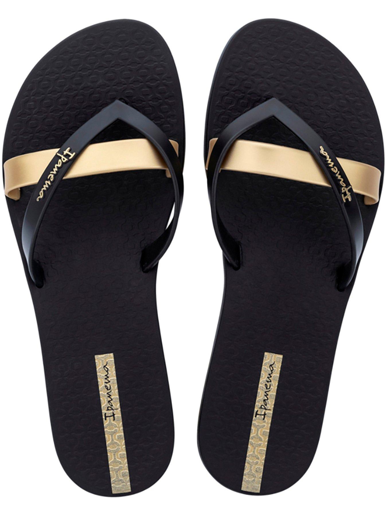Image 3 of 5 of Ipanema Kirei Print Flip Flop - Black