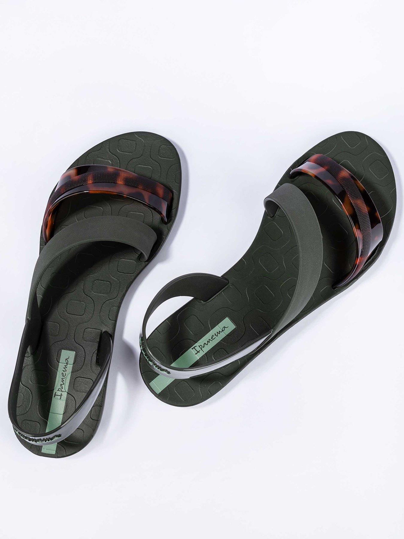 Image 2 of 3 of Ipanema Vibrant Detailed Sandal - Green