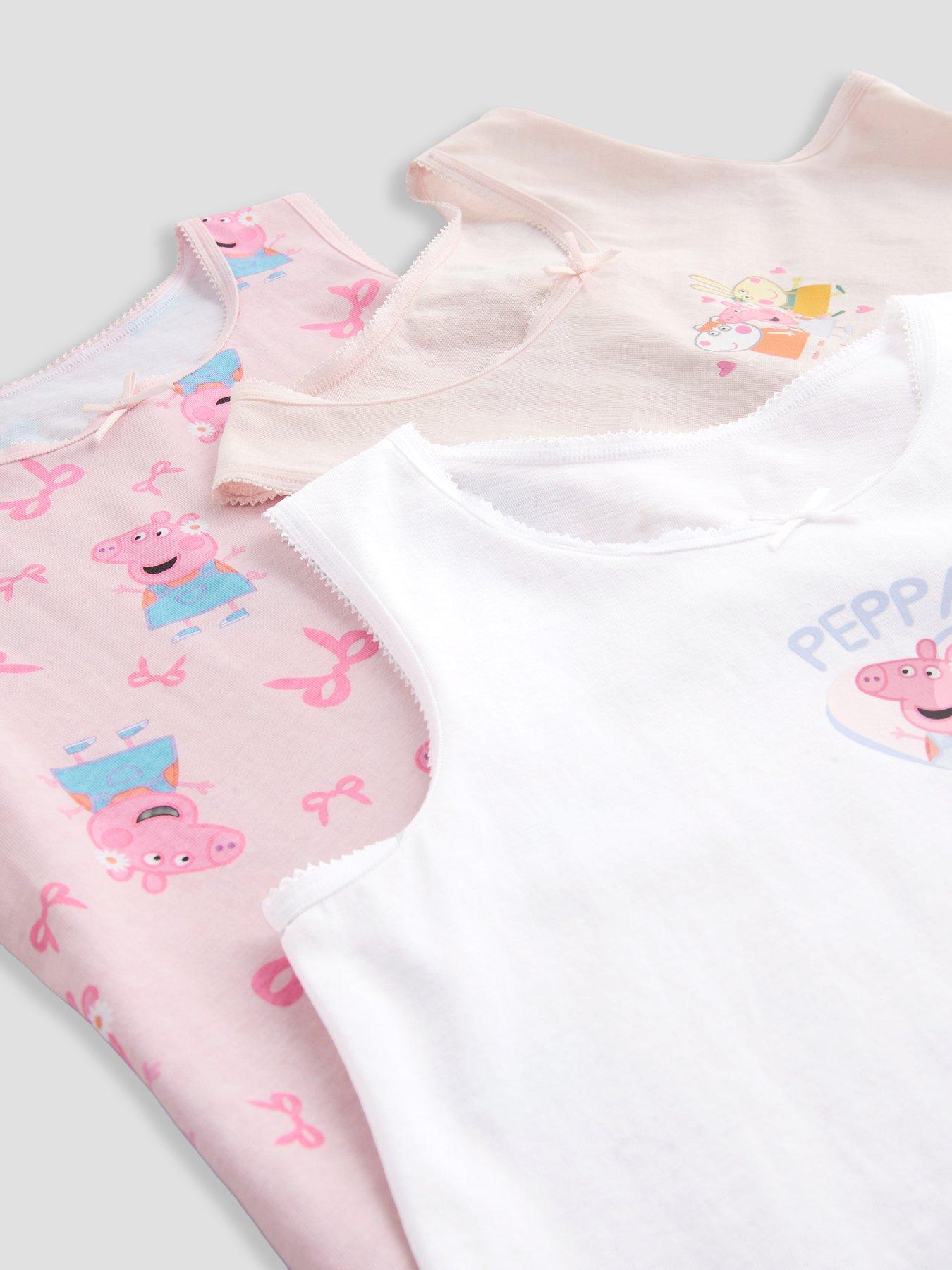 Image 5 of 5 of The Very Collection Peppa Pig 3 Pack Vests