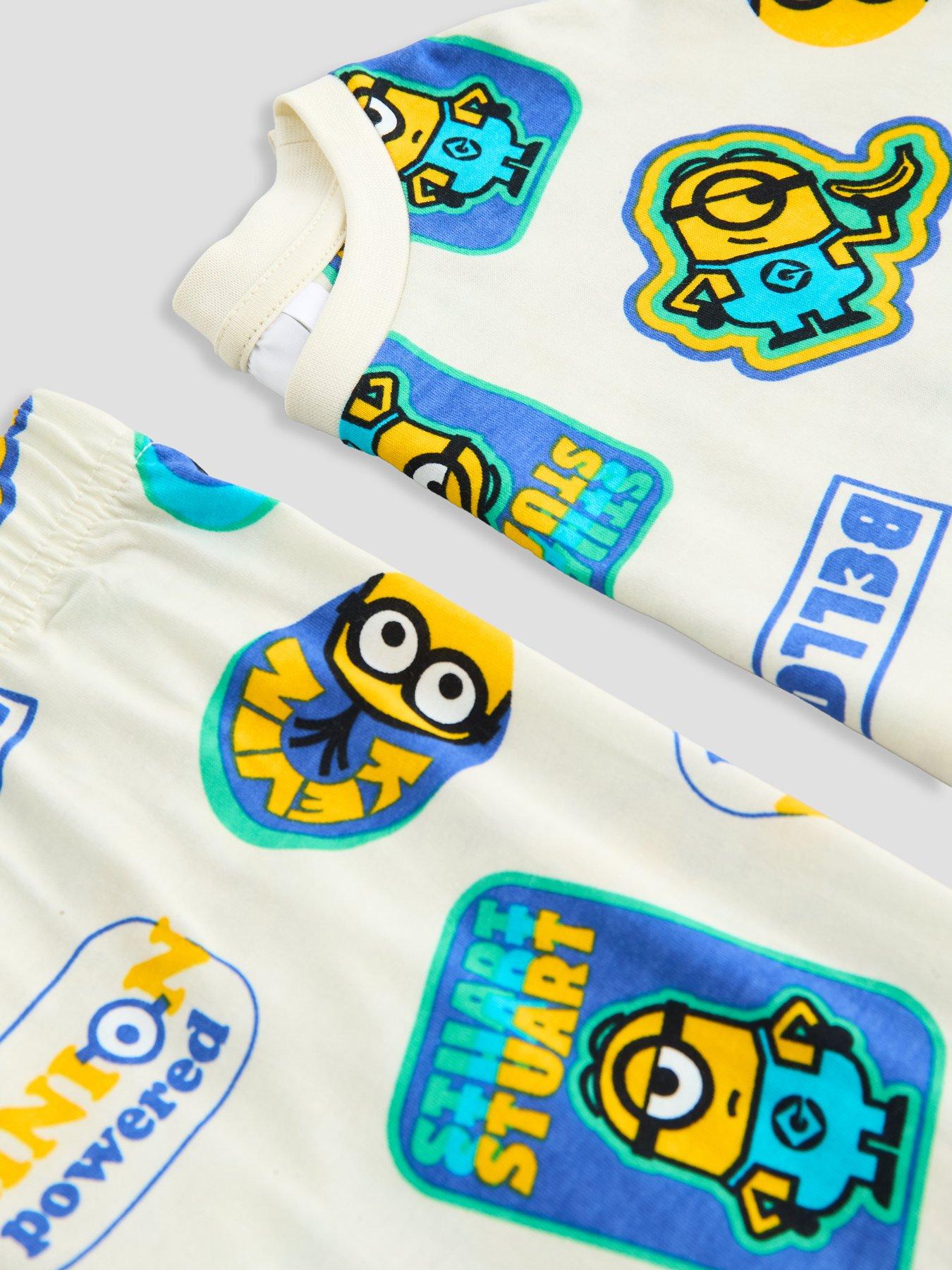 Image 4 of 6 of The Very Collection Minions Short Sleeve Pyjama Set