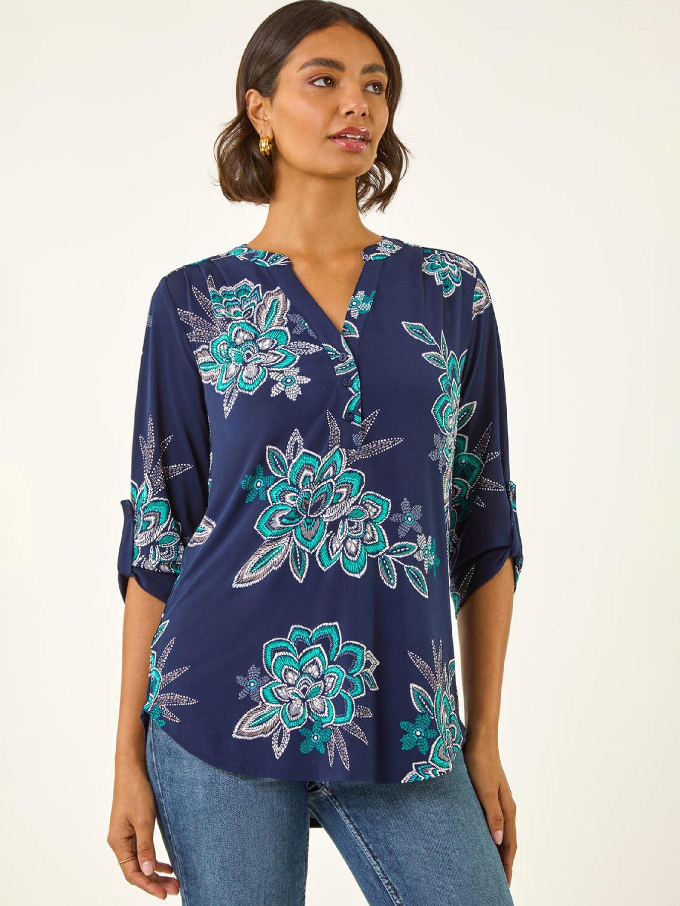 roman-floral-puff-print-stretch-shirtfront