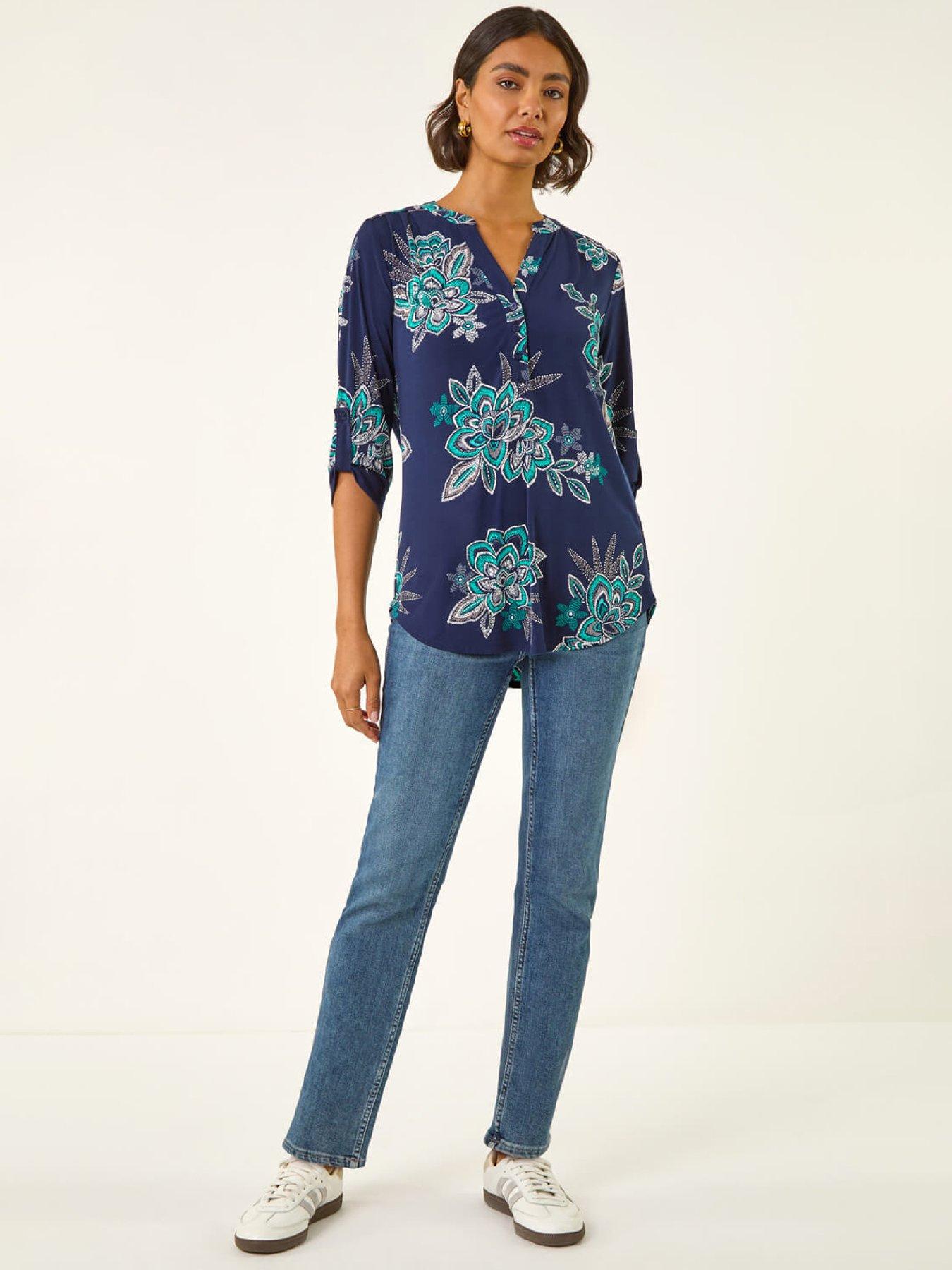 roman-floral-puff-print-stretch-shirtback