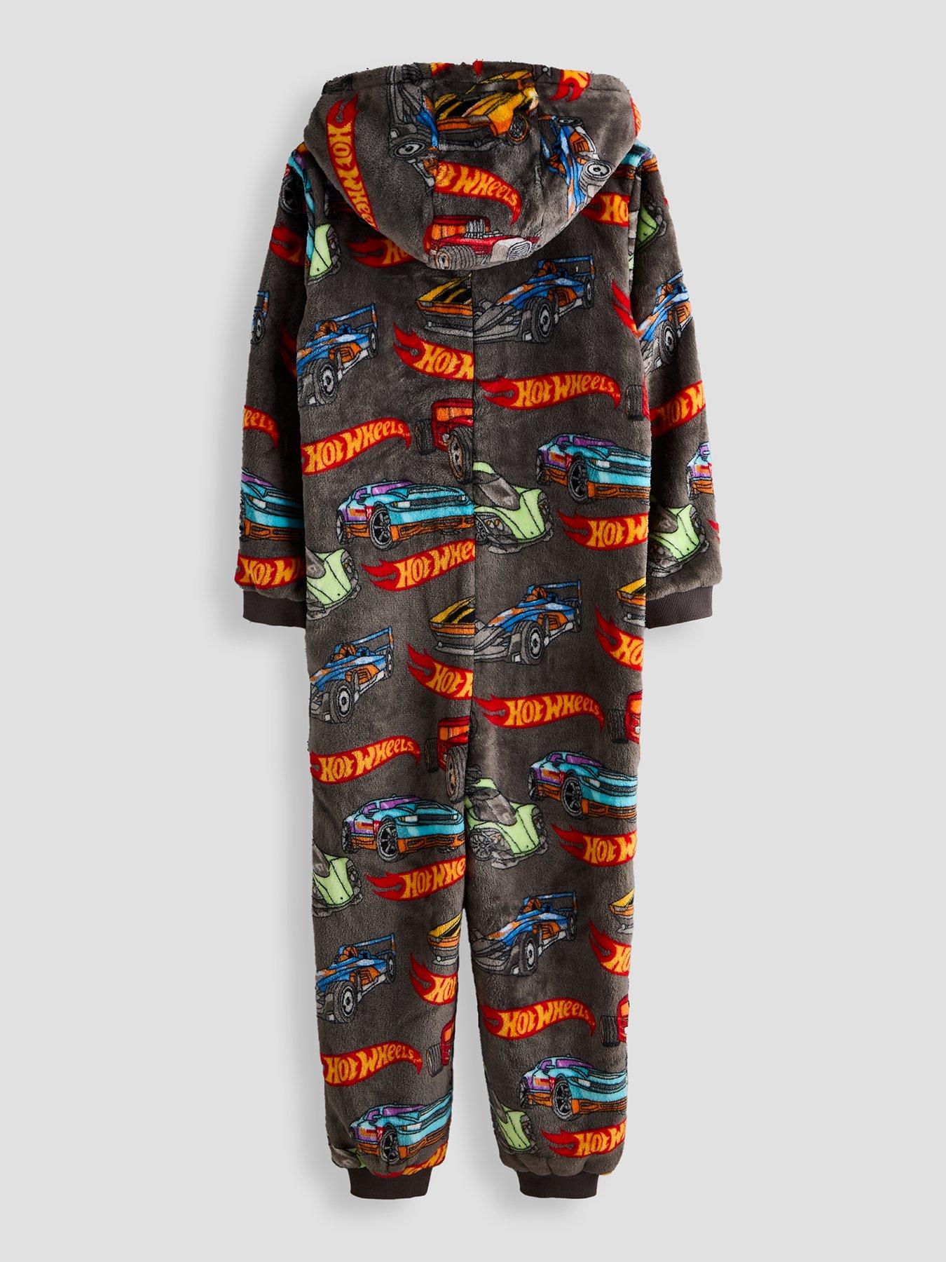 Image 2 of 5 of The Very Collection Hot Wheels Fleece All In One