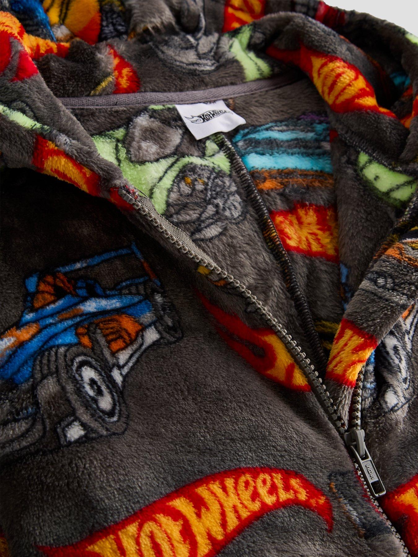 Image 3 of 5 of The Very Collection Hot Wheels Fleece All In One