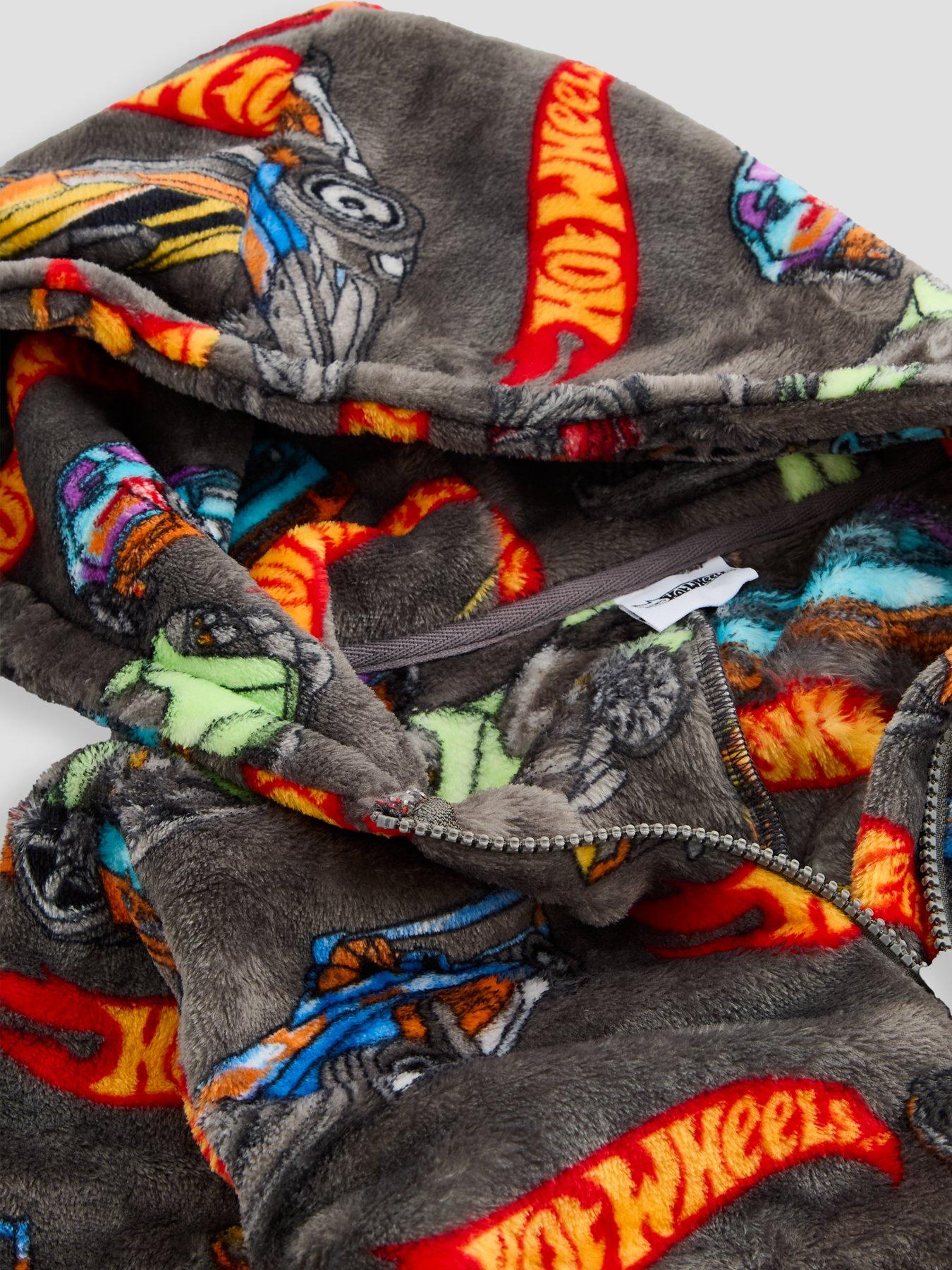 Image 4 of 5 of The Very Collection Hot Wheels Fleece All In One