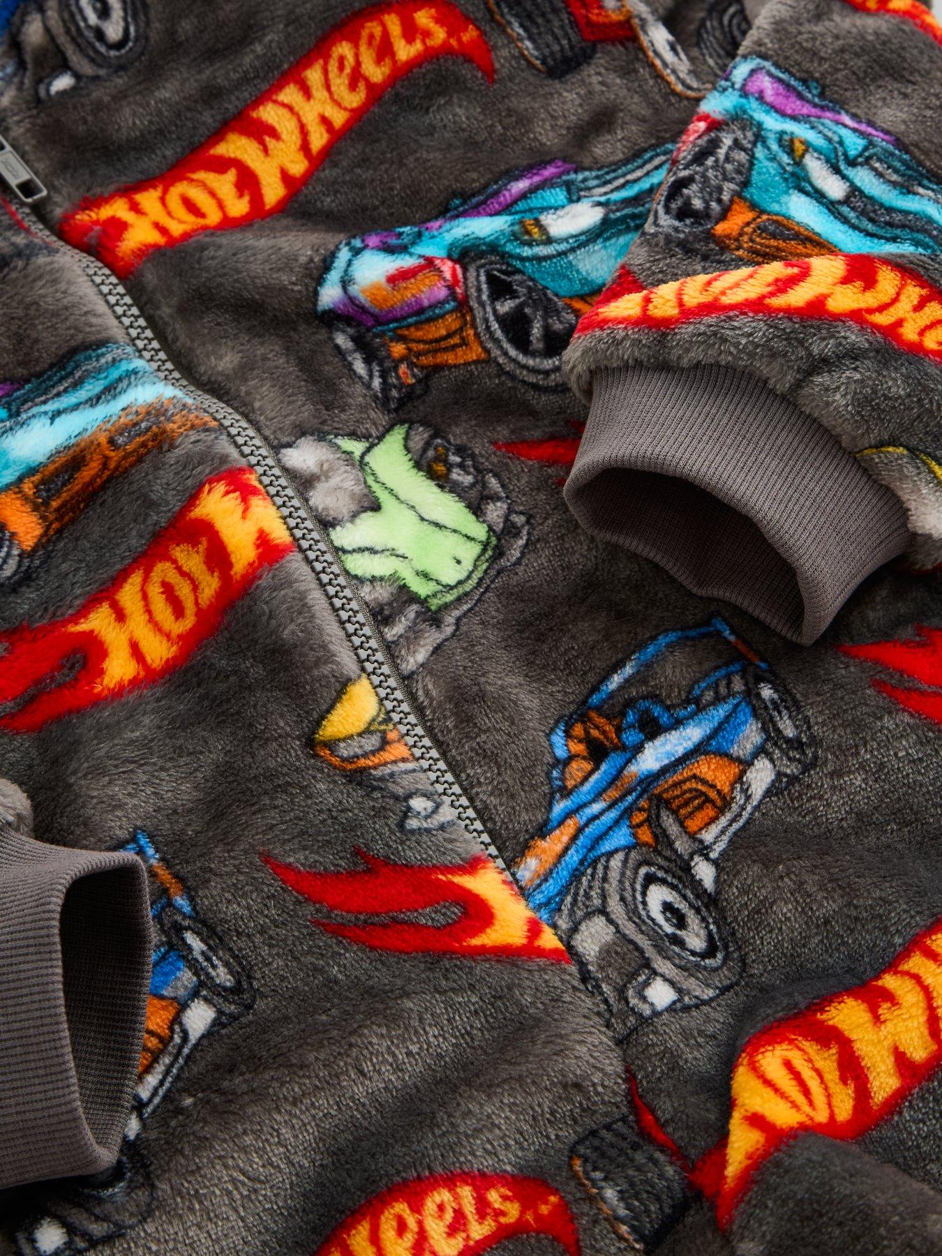 Image 5 of 5 of The Very Collection Hot Wheels Fleece All In One