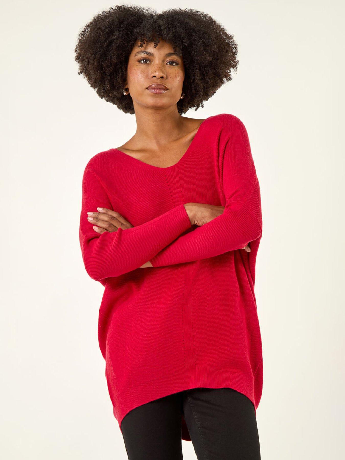 roman-animal-print-eyelet-back-knit-jumperoutfit