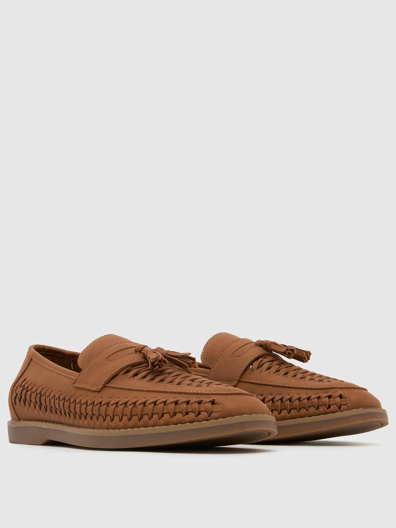 schuh-robbie-woven-loafer-brownstillFront